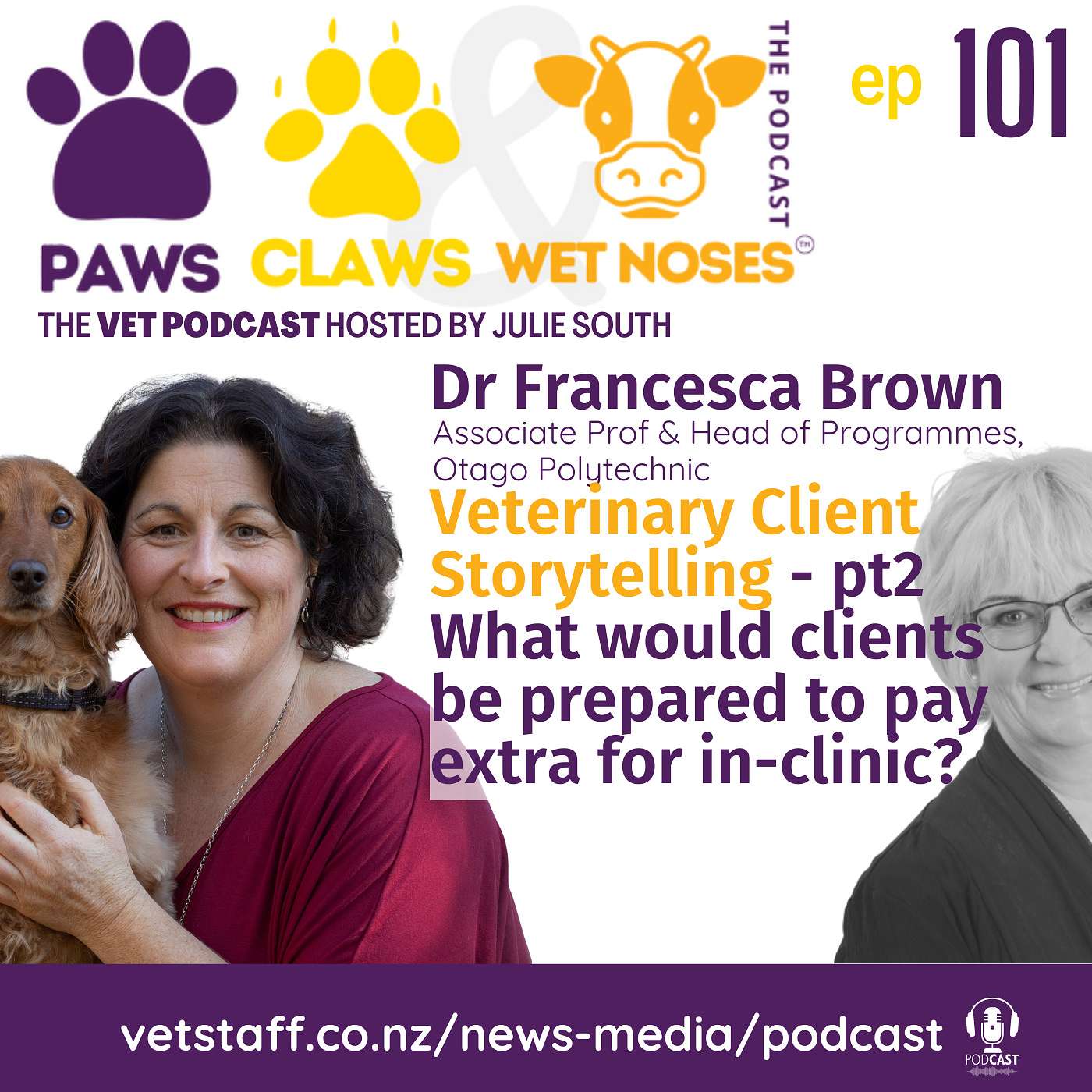 Vet Clinic Client Research with Dr Francesca Brown - part 2 - ep 101