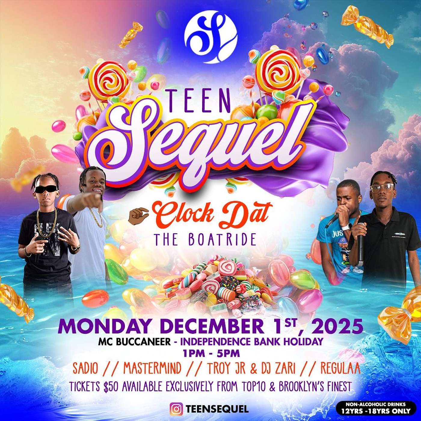 Teen Sequel: Clock Dat Cruise Dec 01