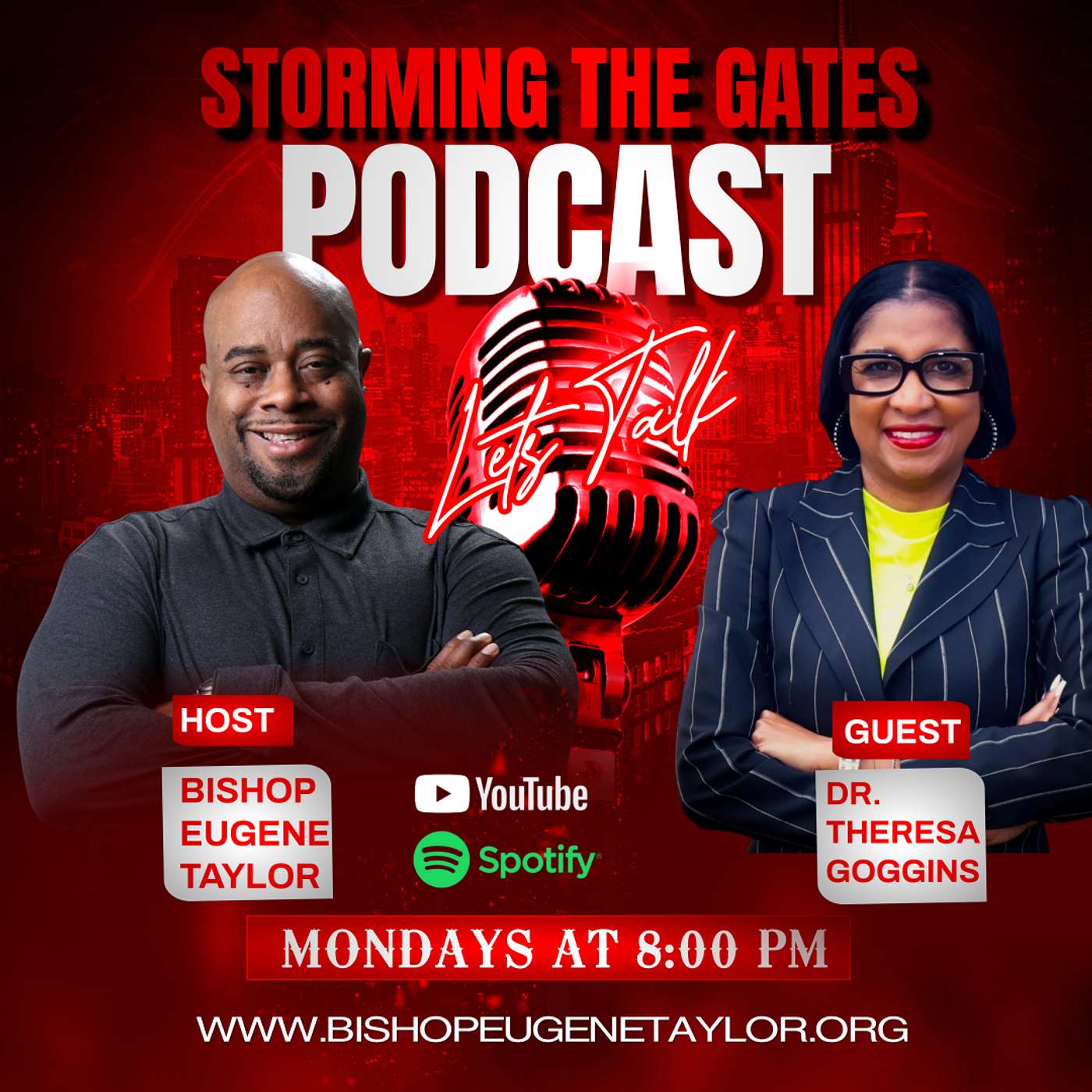Storming The Gates Podcast Episode with Bishop Eugene Taylor