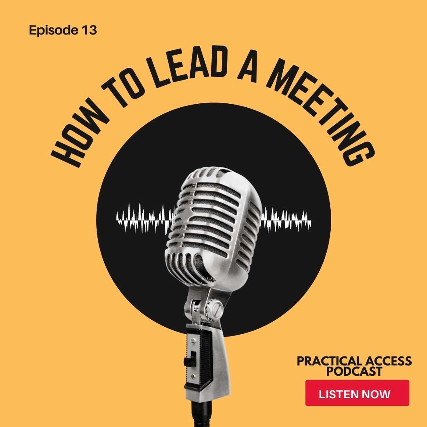 S6 E13: How to Lead a Meeting