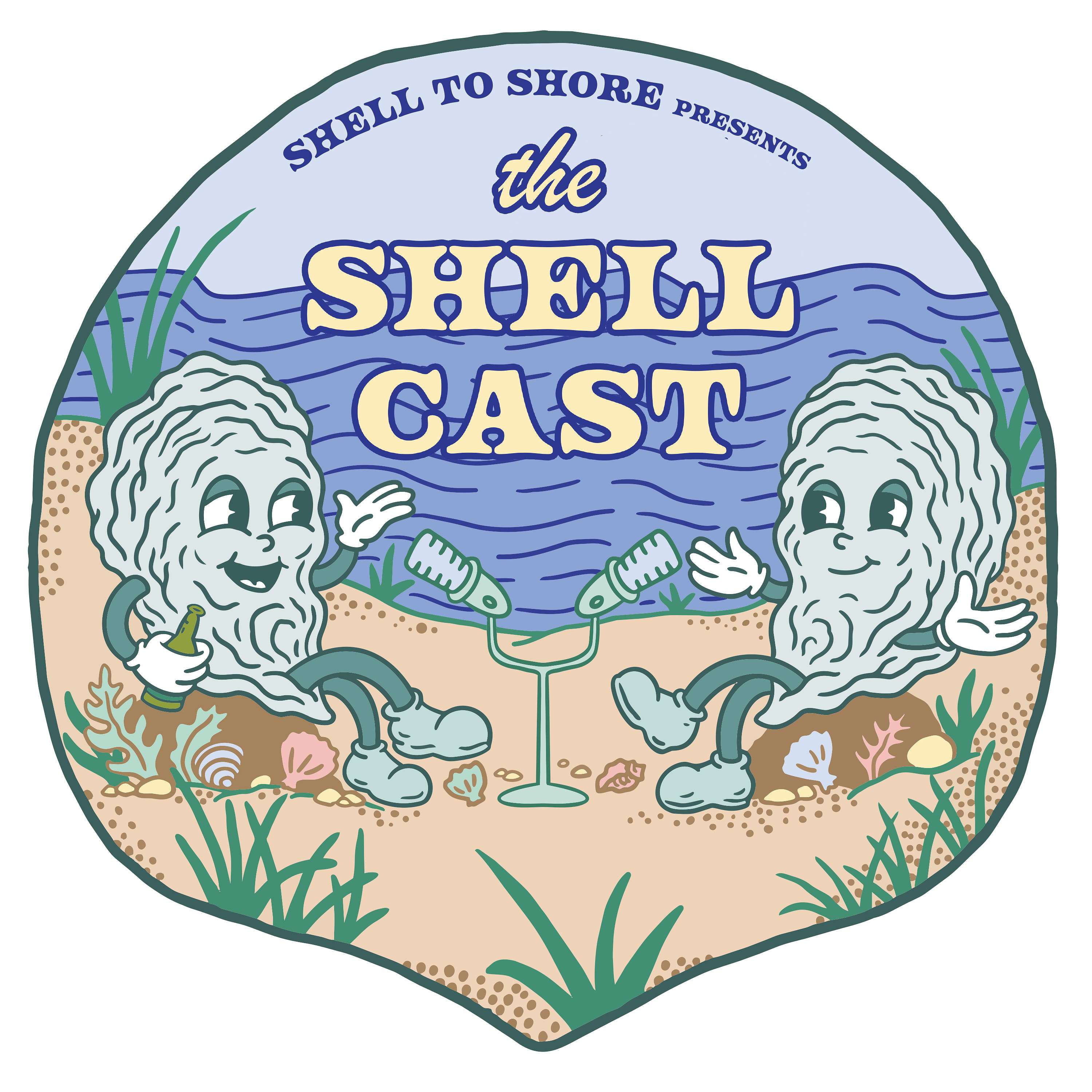 Shell to Shore presents: the SHELLCAST podcast artwork