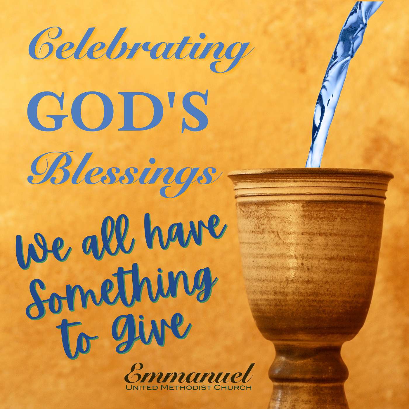 9-20-20 Celebrating God's Blessings: We All Have Something to Give episode artwork