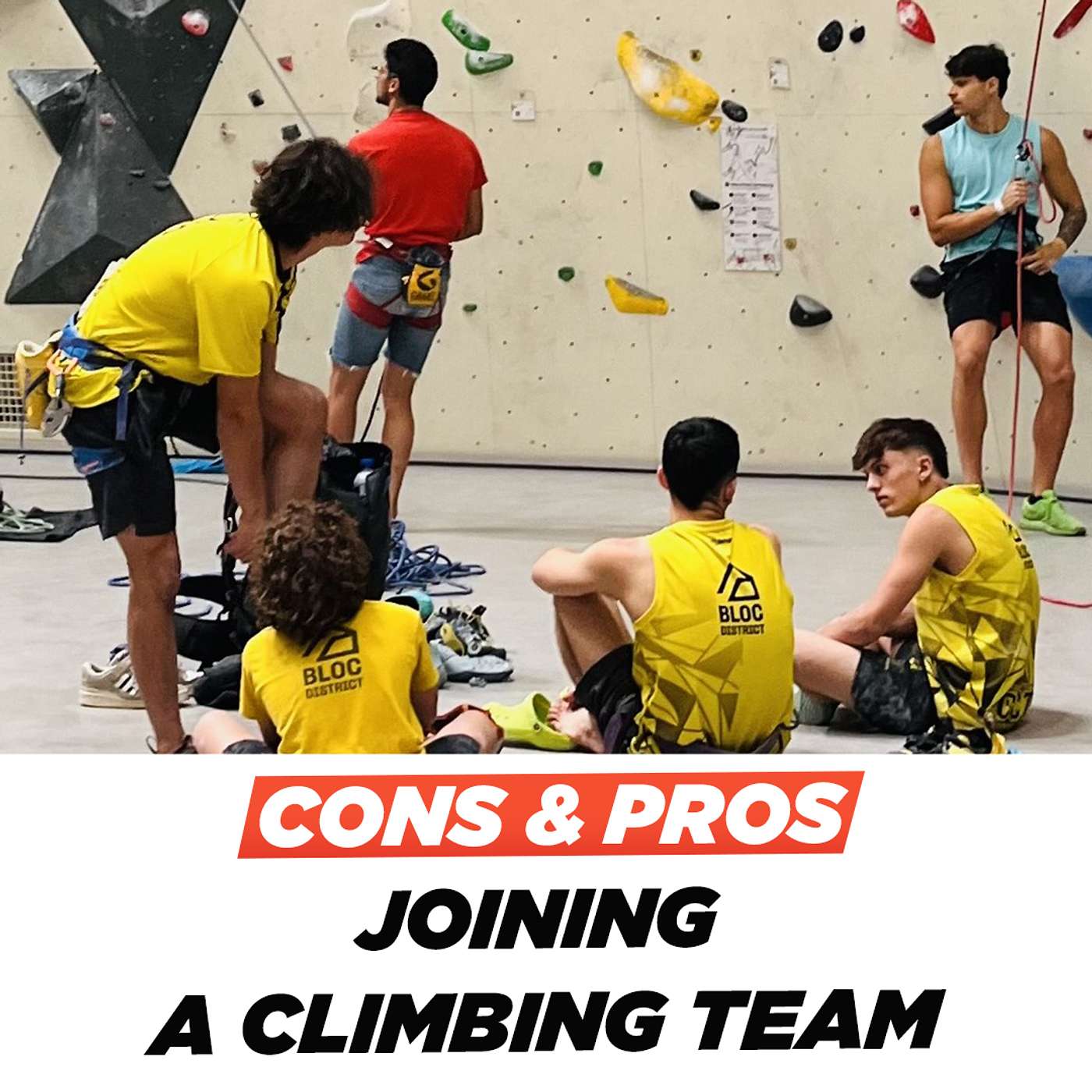 Costs of Joining a Competitive Climbing Team: Teams, Gyms, Training and Preparation Costs