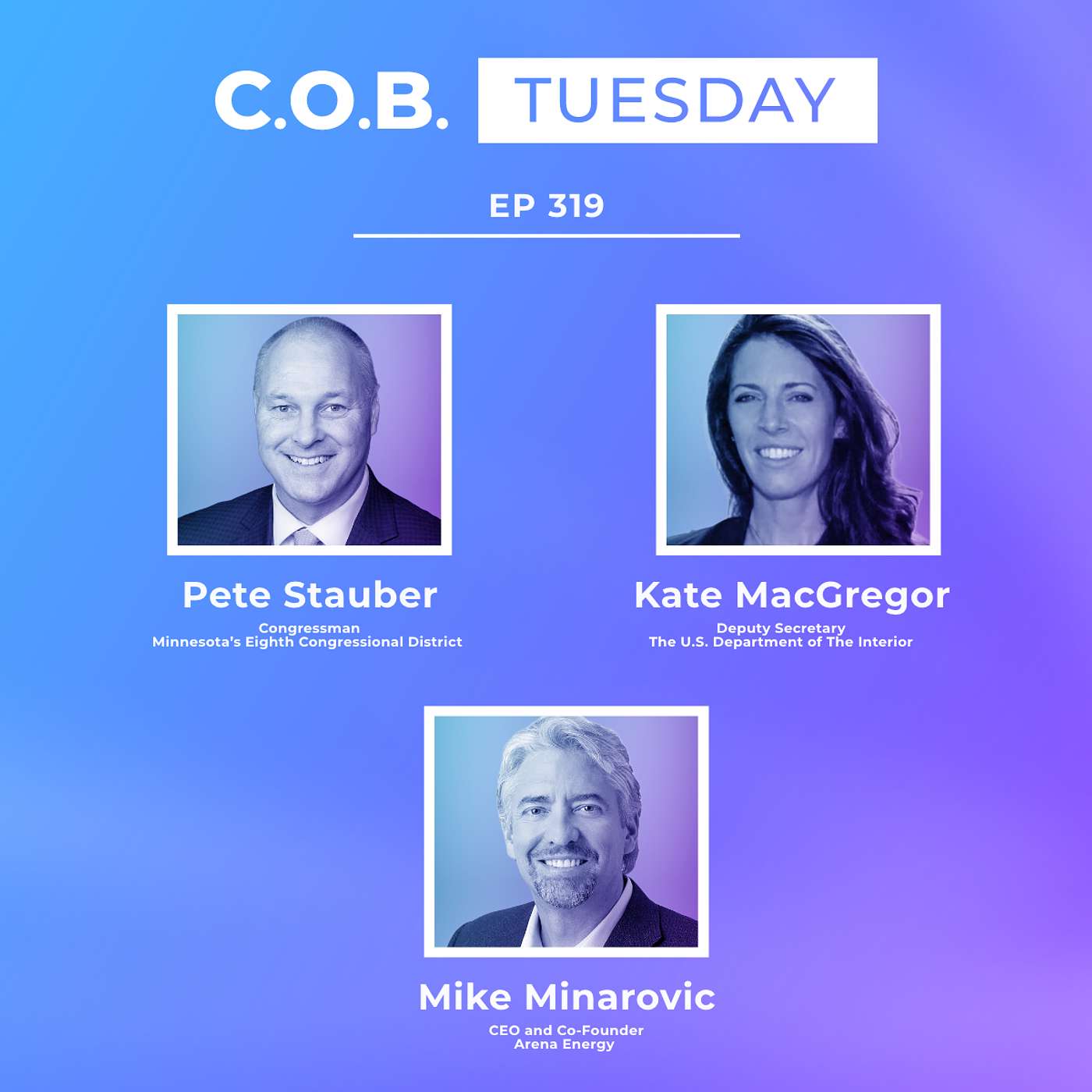 Live from the Gulf of America with Deputy Secretary Kate MacGregor, Rep. Pete Stauber, and Mike Minarovic, Arena Energy