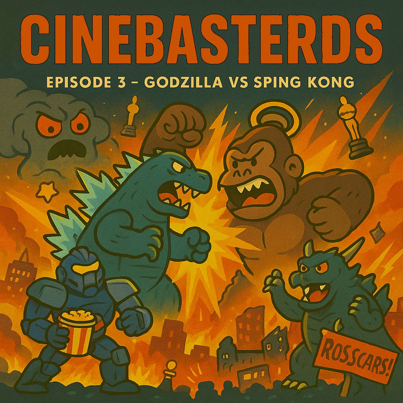 Cinebasterds #Ep 3 - 'Godzilla vs Sping Kong'