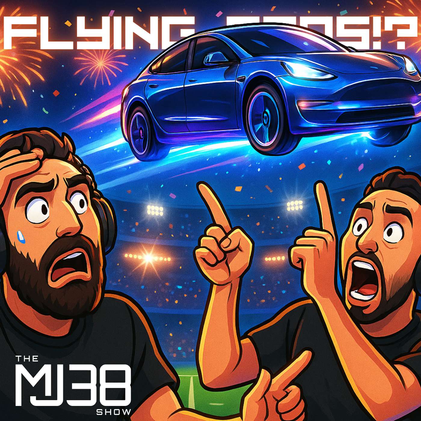 FLYING CARS!? | Super Bowl Commercials, Destiny & Tesla's "Flying Car" | The MJ38 Show #105 FLYING CARS!? | Super Bowl Commercials, Destiny & Tesla's "Flying Car" | The MJ38 Show #105