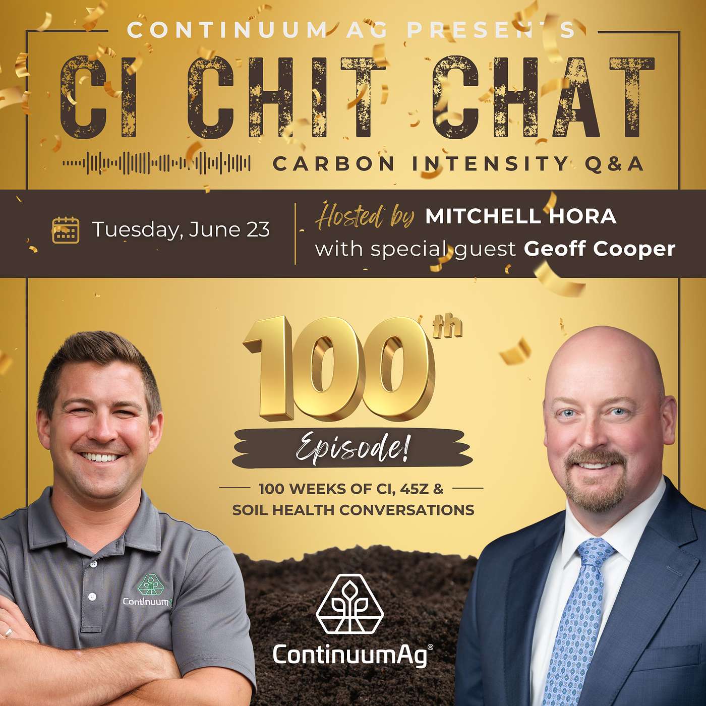 Celebrating 100 CI Chit Chats with Geoff Cooper | CI Chit Chat Ep. 100 episode artwork