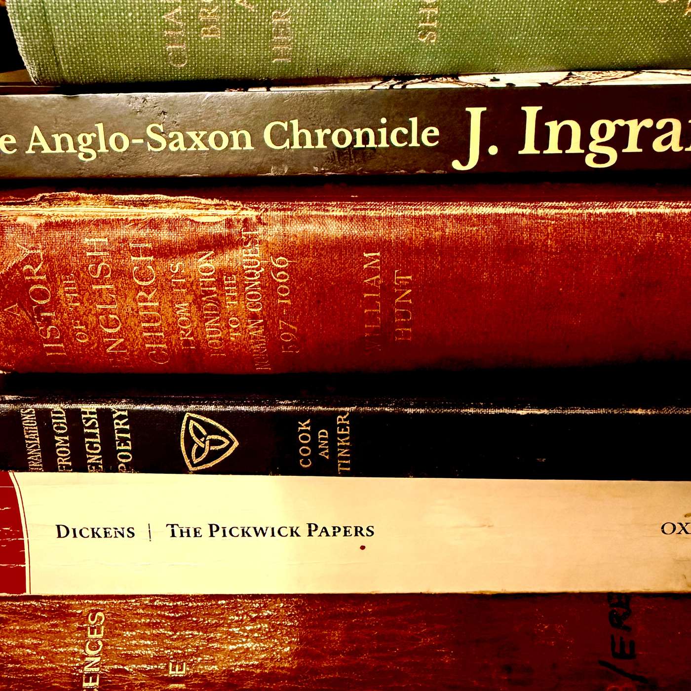 The Dedicated Listener meets a Brontë, a Chronicle, Caedmon, King Edwin, a Princess of Hesse & Mr Pickwick