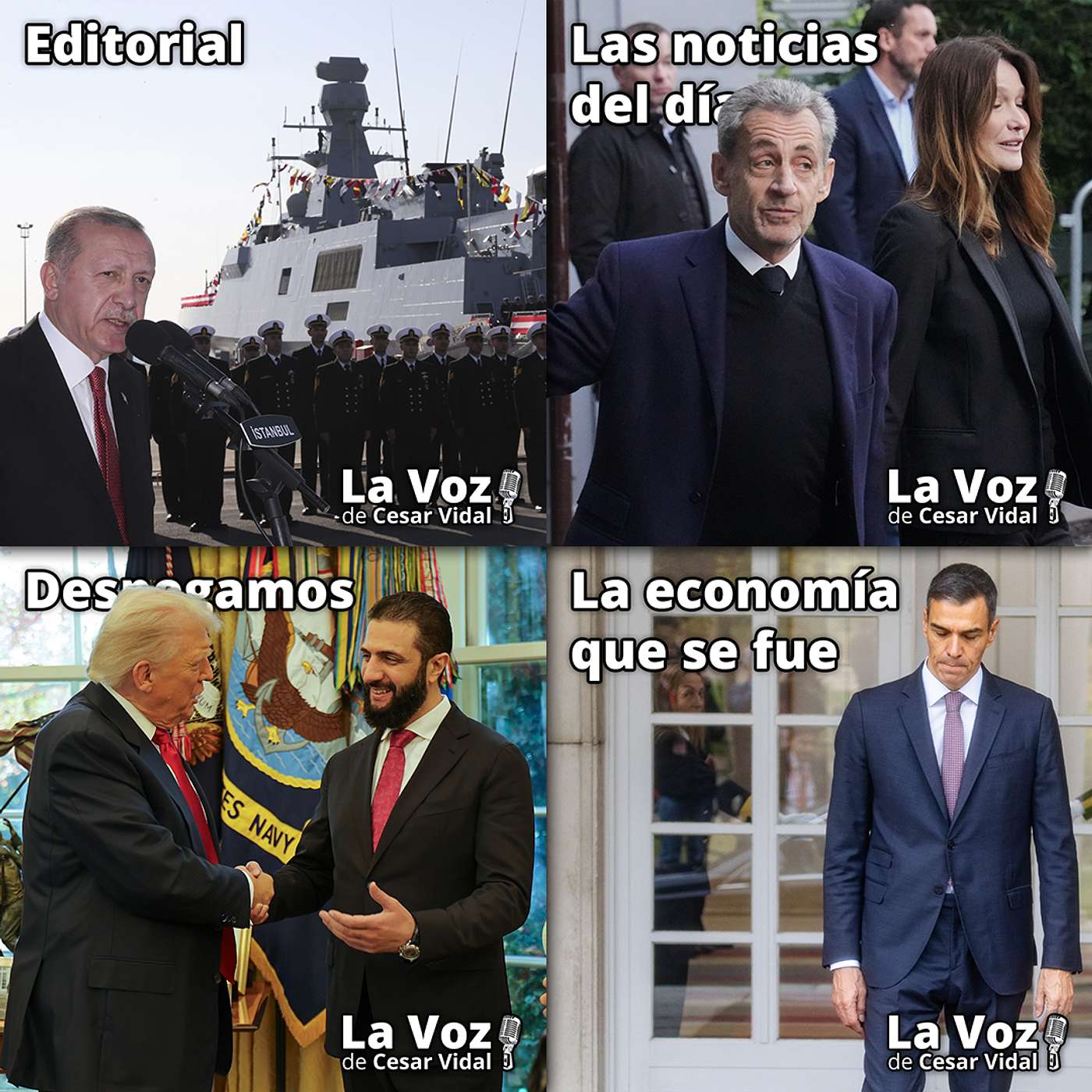 Programa Completo de La Voz de César Vidal - 11/11/25