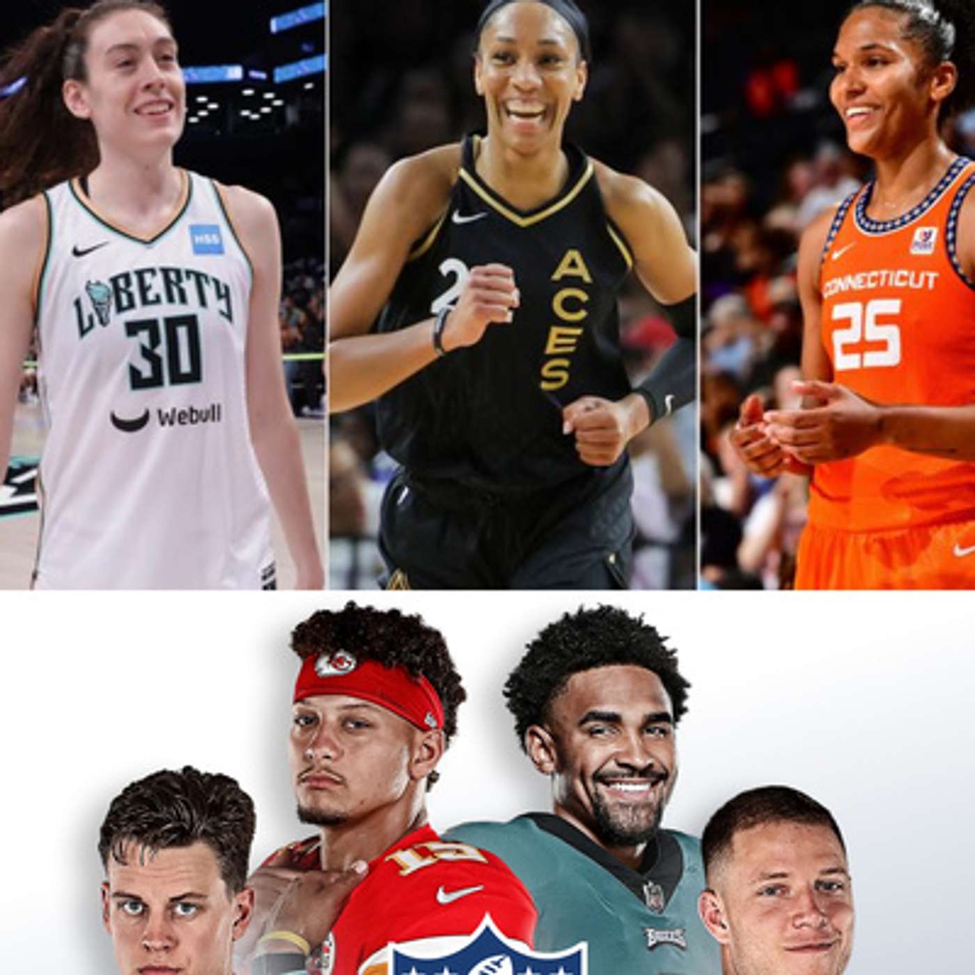 WNBA Playoffs & NFL episode artwork