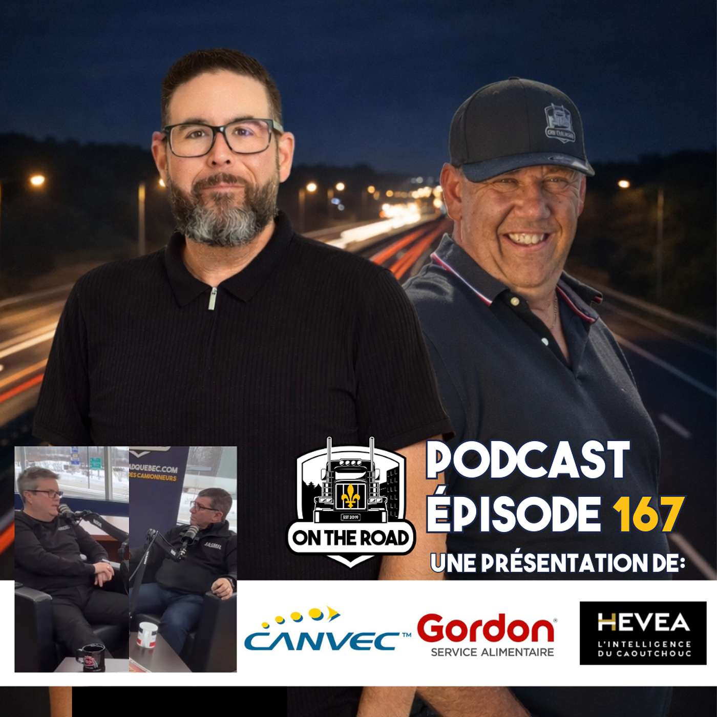 🎙 Épisode 167 – On the road Québec avec JASMIL – L’École de conduite episode artwork