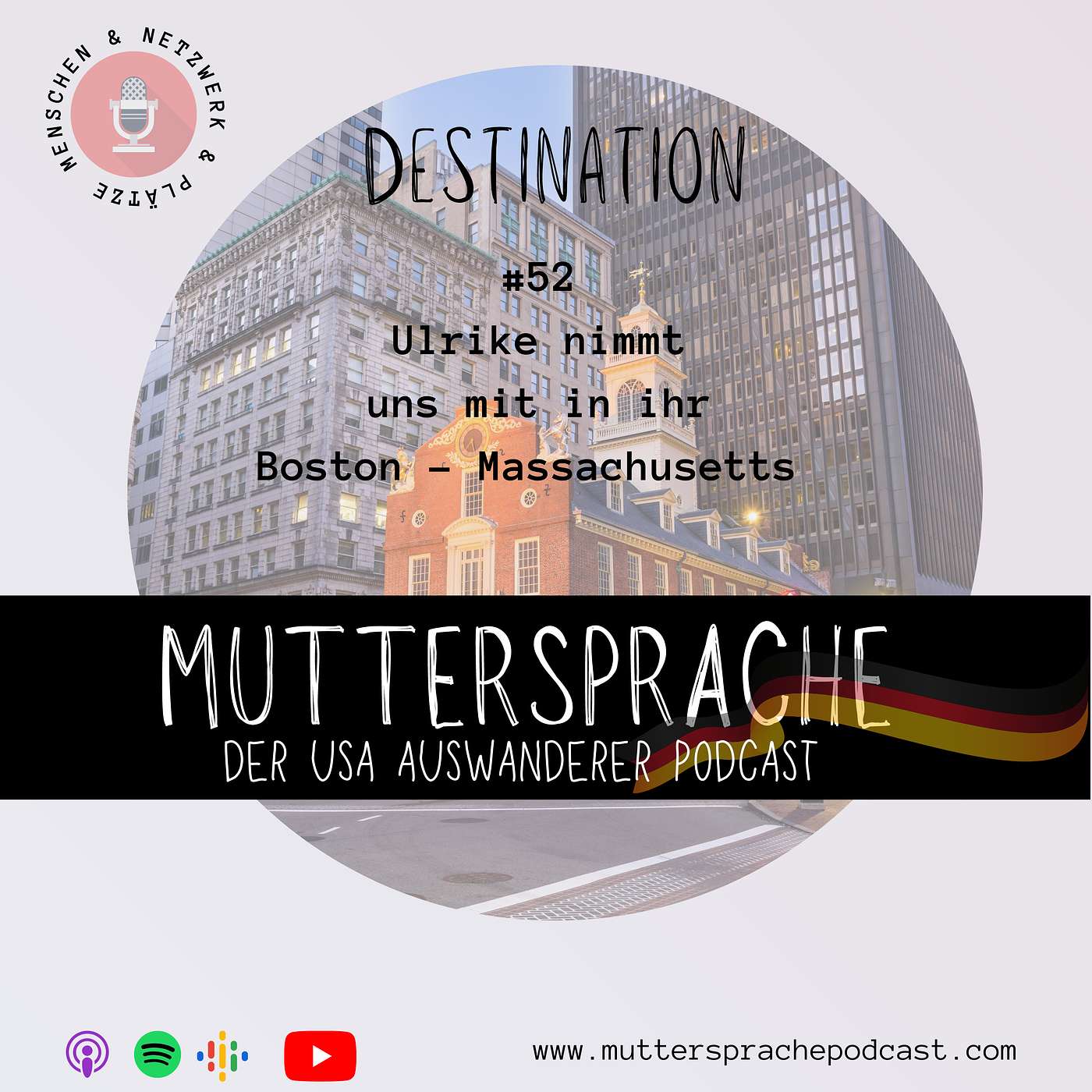 Folge 52: Ulrike nimmt uns mit in ihr BOSTON MASSACHUSETTS - Destination Spezial
