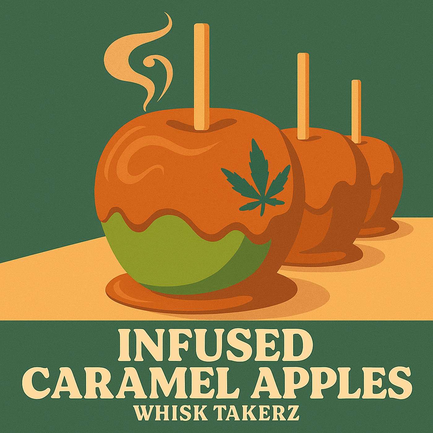 We made... caramel apples?