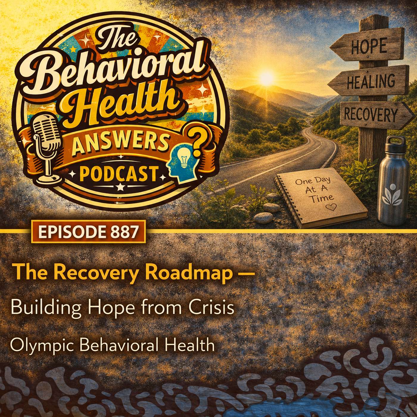 Episode 887: The Recovery Roadmap - Building Hope from Crisis | Olympic Behavioral Health episode artwork