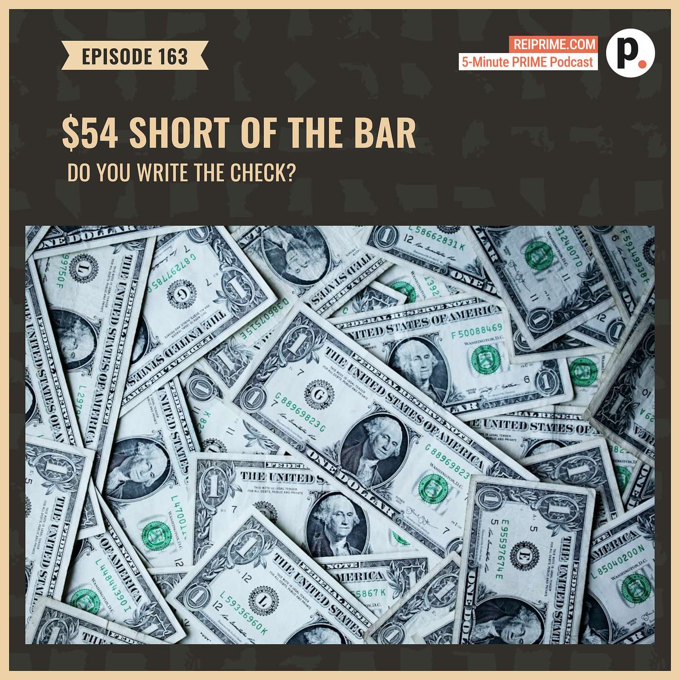$54 Short of the Bar. Do You Write the Check? episode artwork