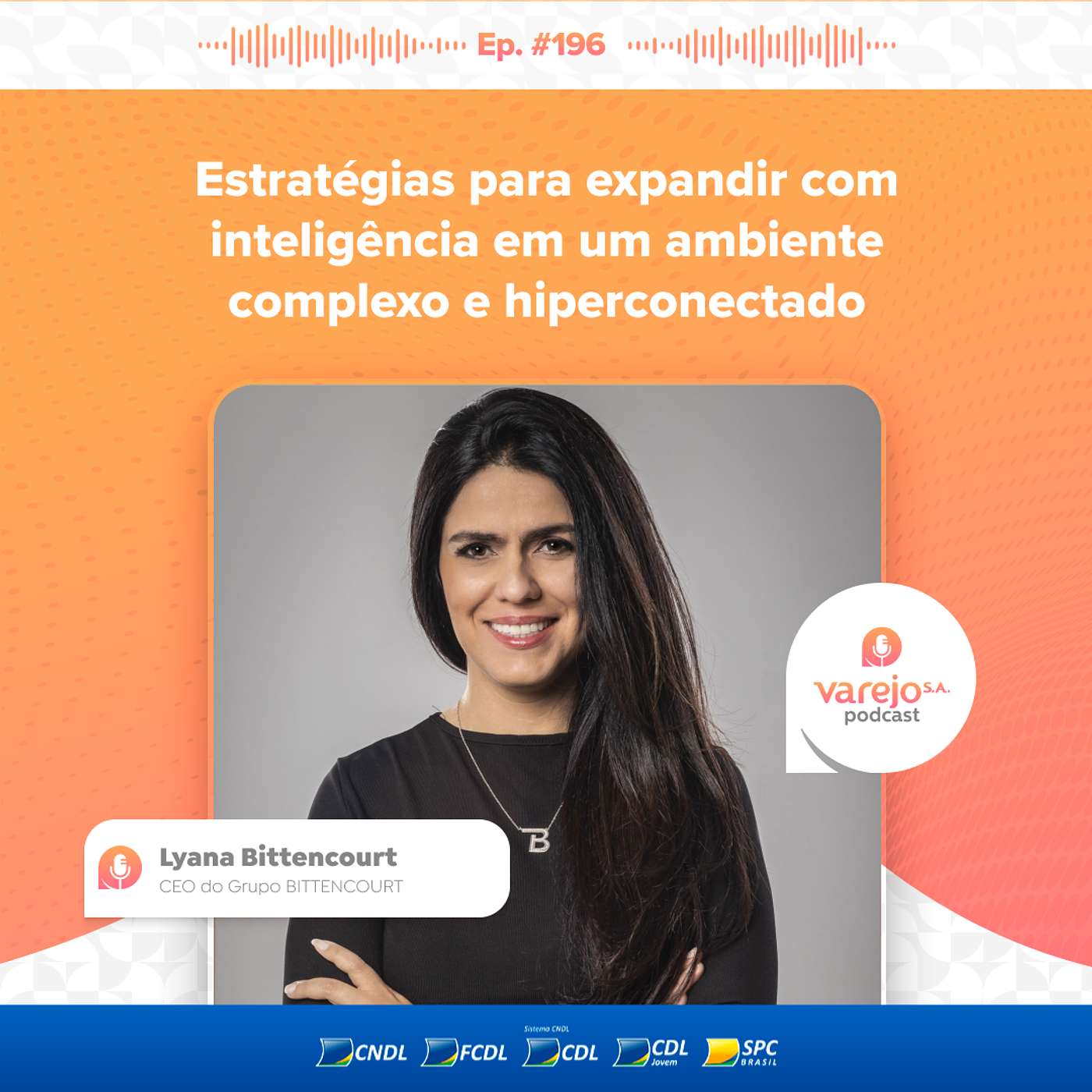 Estratégias para expandir com inteligência | Lyana Bittencourt, CEO do Grupo BITTENCOURT | #196 Estratégias para expandir com inteligência | Lyana Bittencourt, CEO do Grupo BITTENCOURT | #196