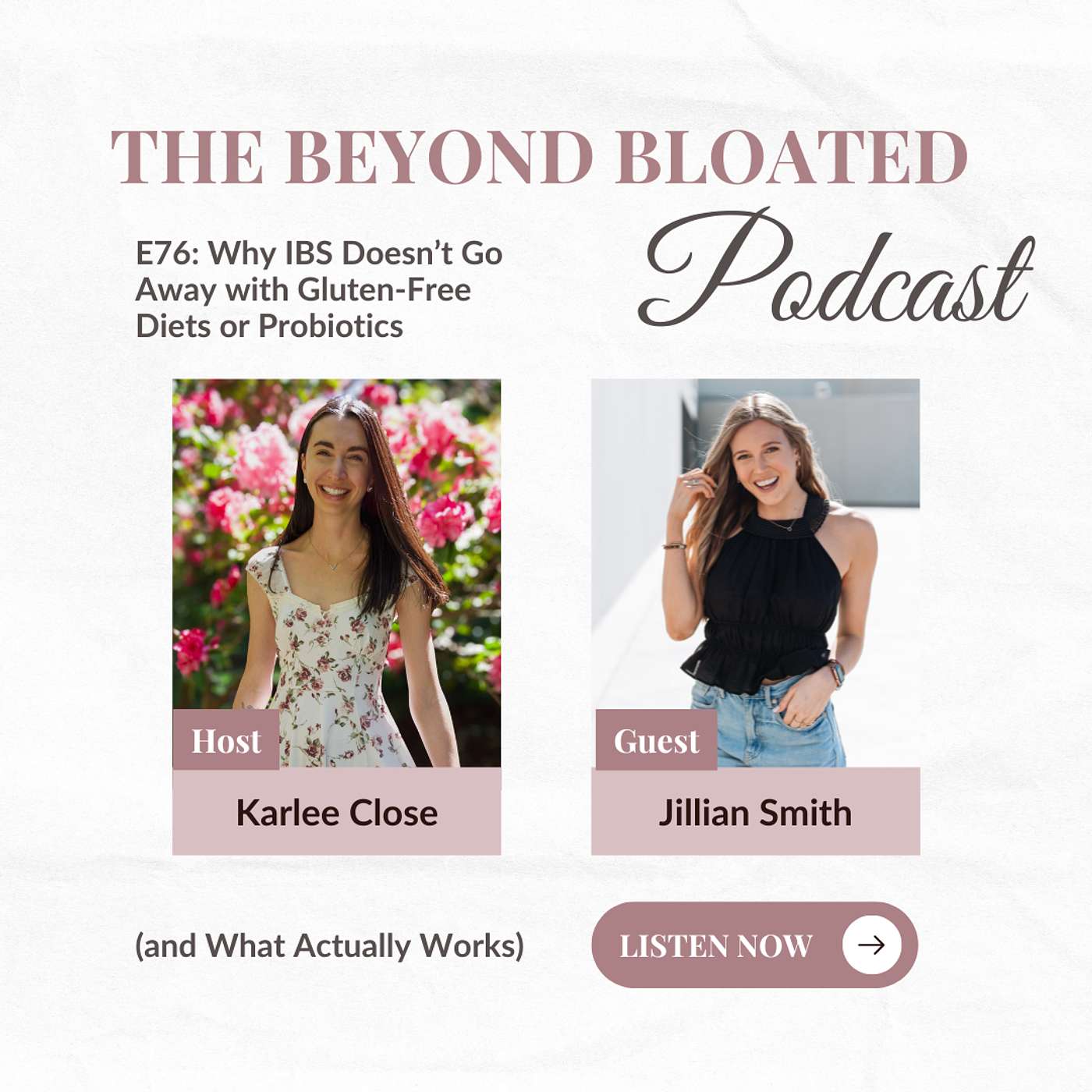 E76: Why IBS Doesn’t Go Away with Gluten-Free Diets or Probiotics (and What Actually Works)