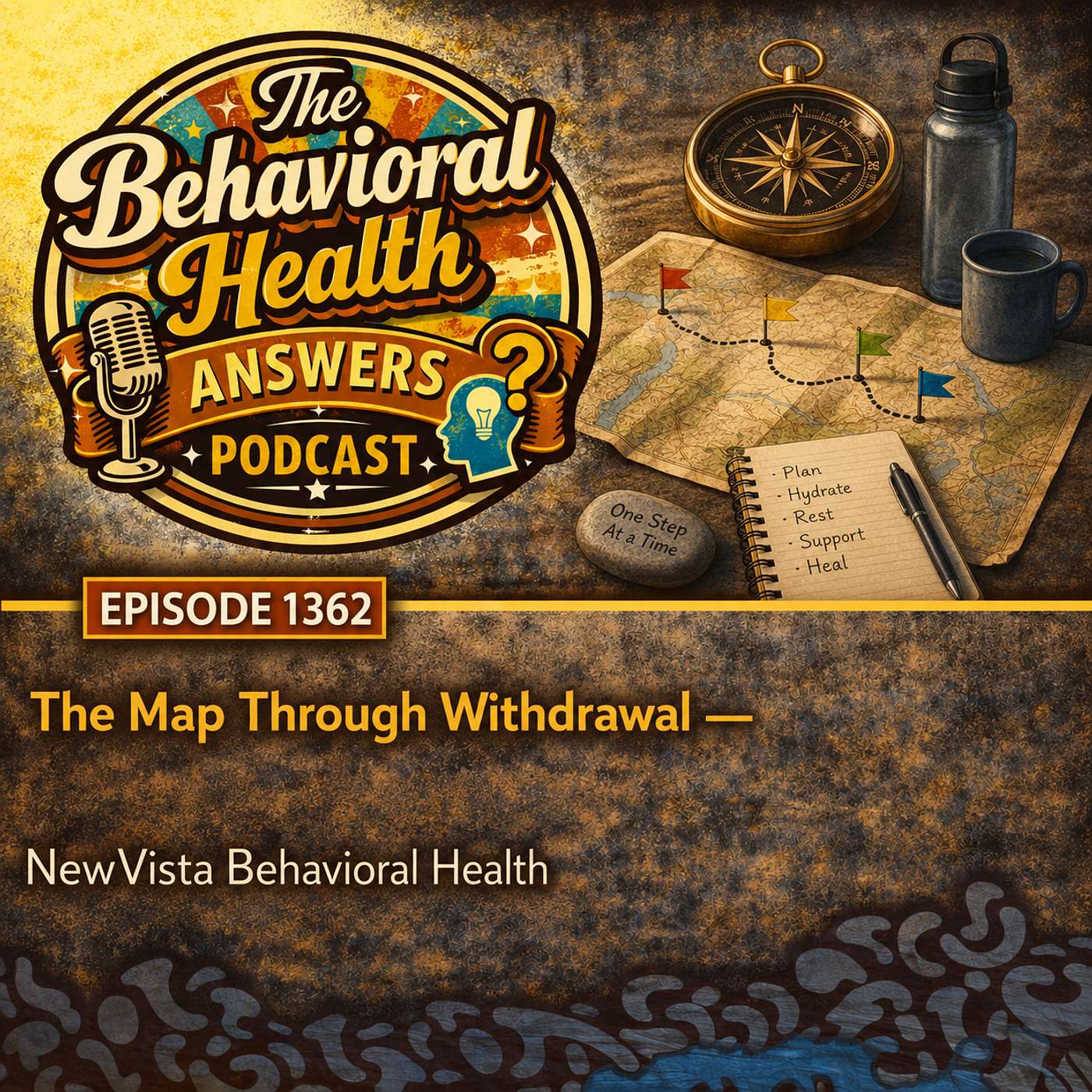 Episode 1362: The Map Through Withdrawal | NewVista Behavioral Health episode artwork