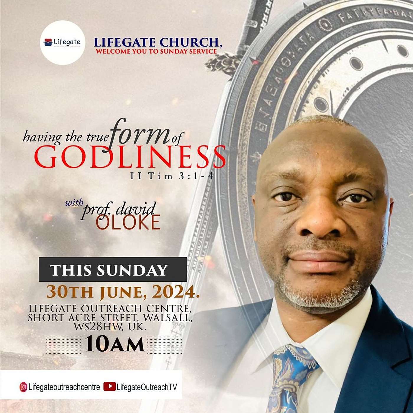Having the true form of Godliness - Lifegate Church - 30.6.24 episode artwork