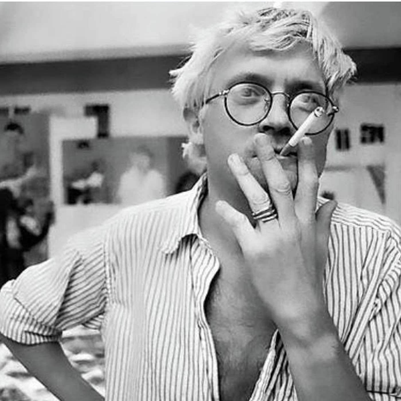 David Hockney ~ Poolside Revolutionist