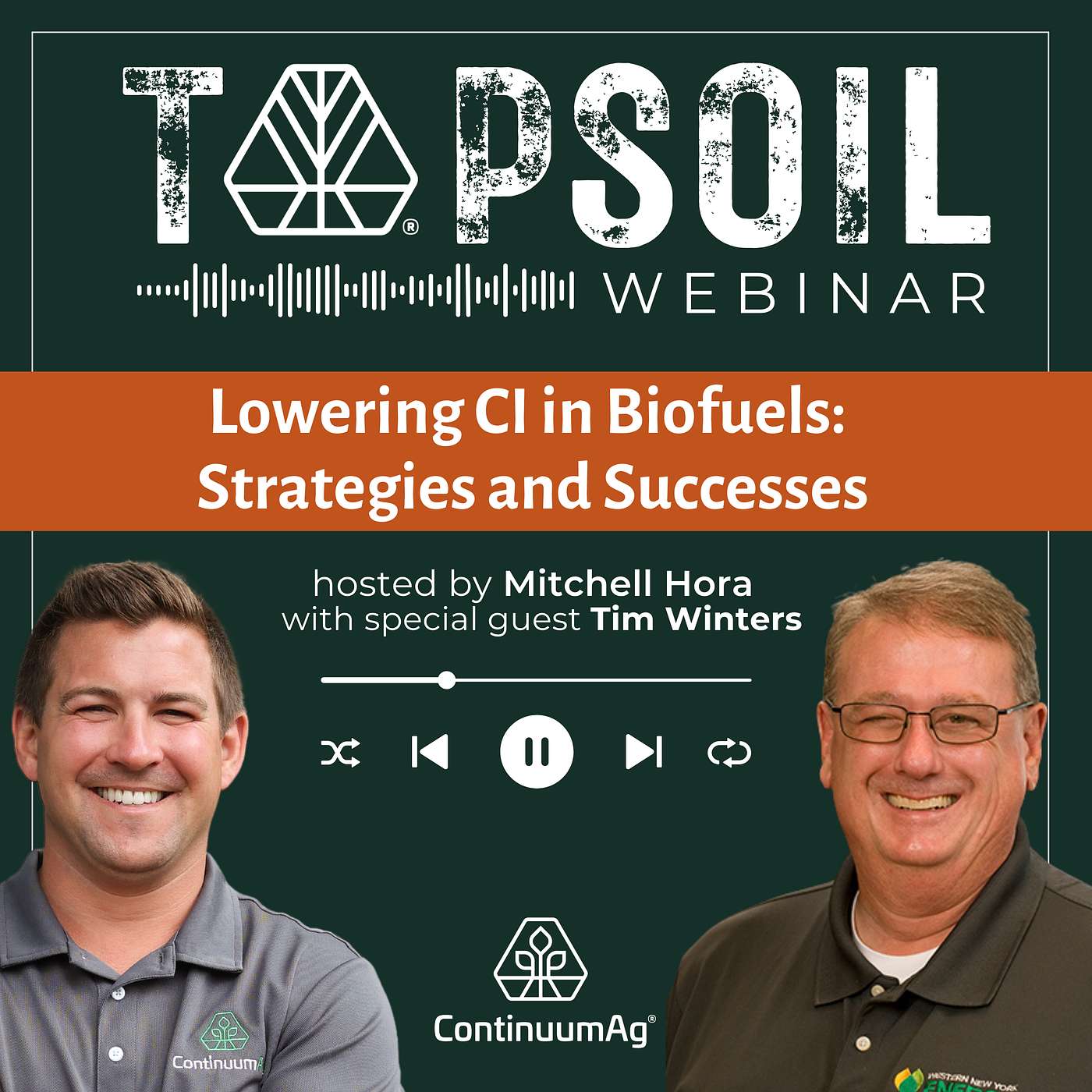 Lowering CI in Biofuels: Strategies and Successes | TopSoil Webinar