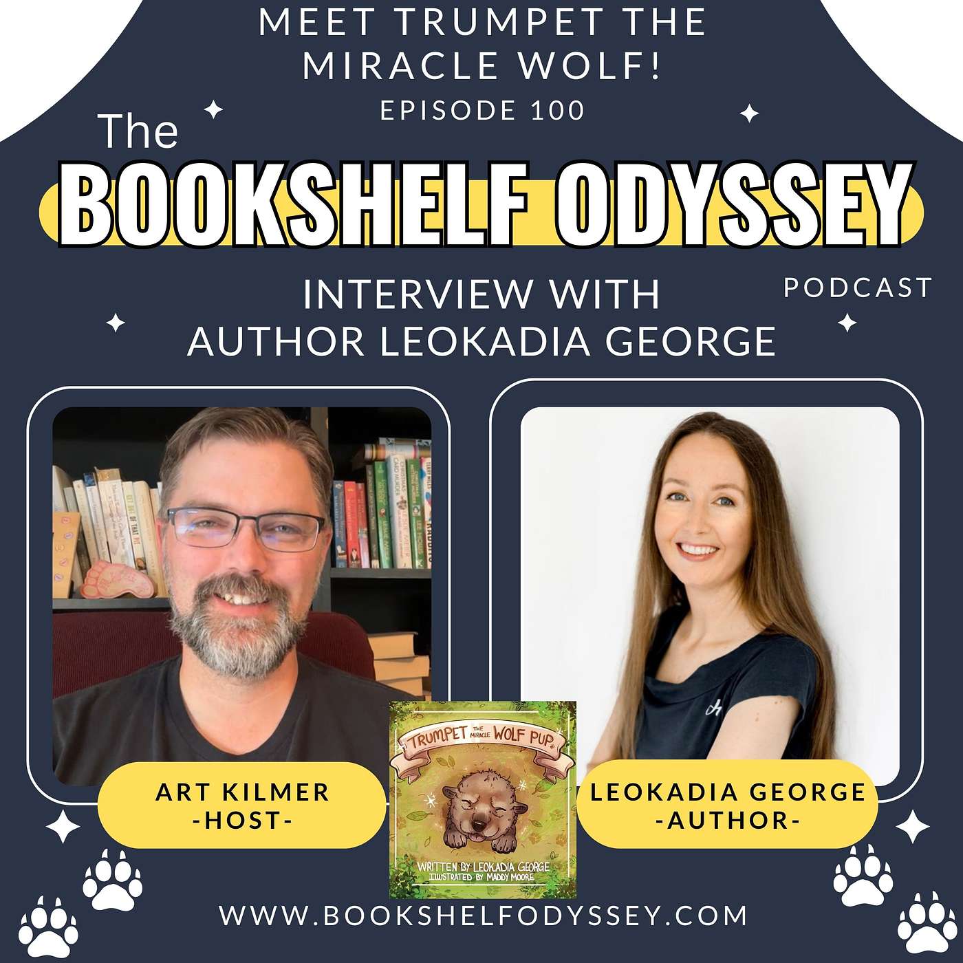 Trumpet, the Miracle Wolf Pup! A Conversation with Author Leokadia George episode artwork