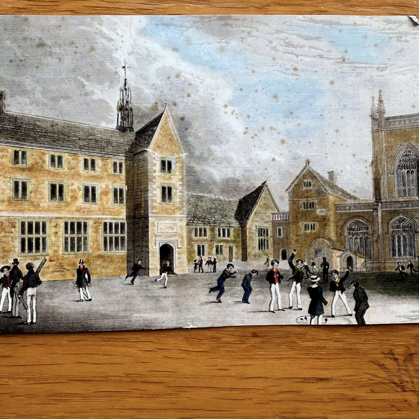 Gretel le Maître Ponders Beauty, with Bede & other guests