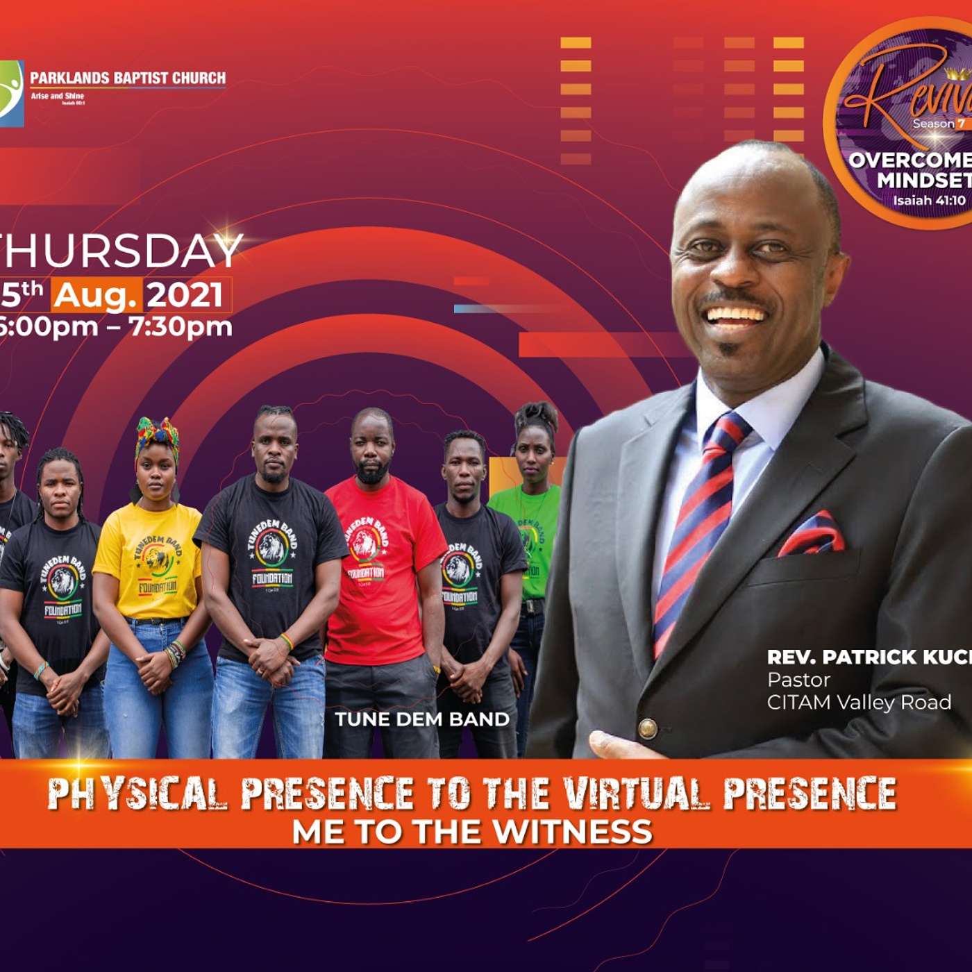 Revival Season 7 Day 4: From physical presence to virtual presence by Rev. Patrick Kuchio episode artwork