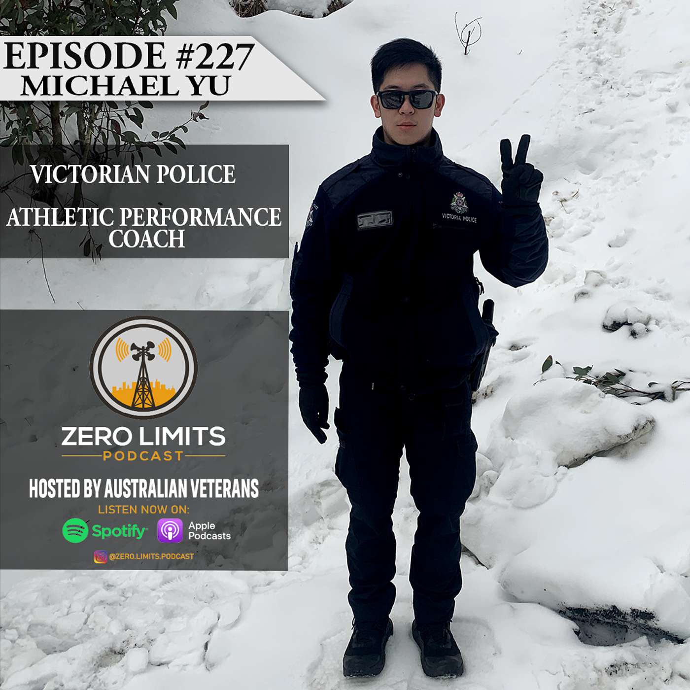 Ep. 227 Michael Yu Victorian Police - Athletic Performance Coach @YUPERFORM