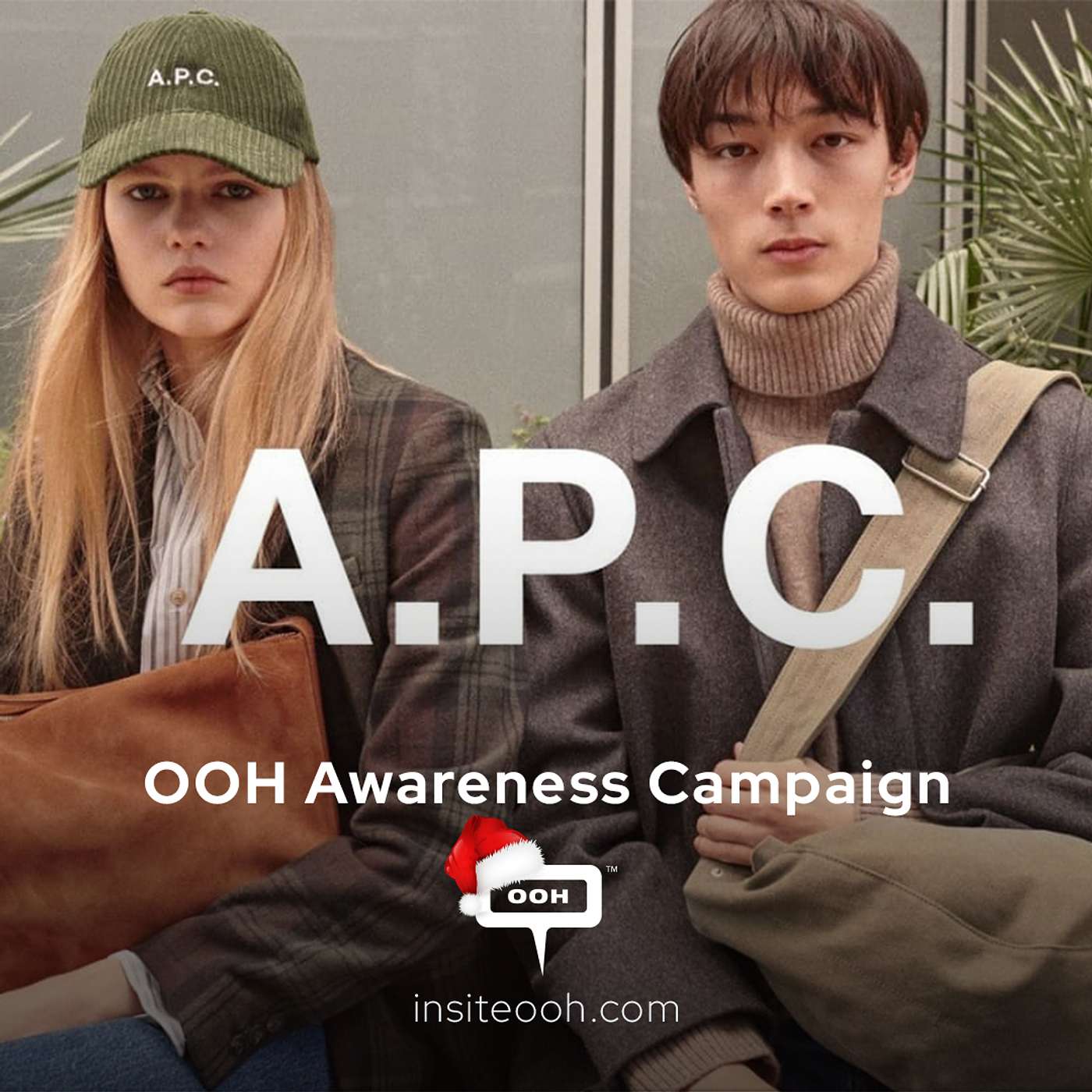A.P.C.’s Parisian Fashion Takes Over Dubai Outdoor Billboards