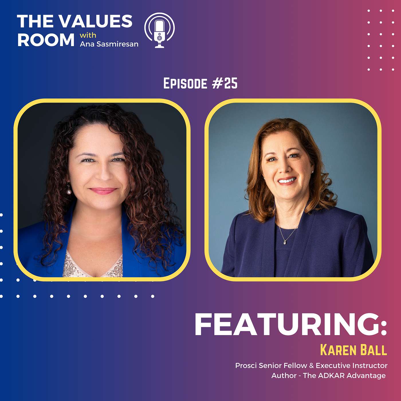 THE VALUES ROOM with Ana Sasmiresan