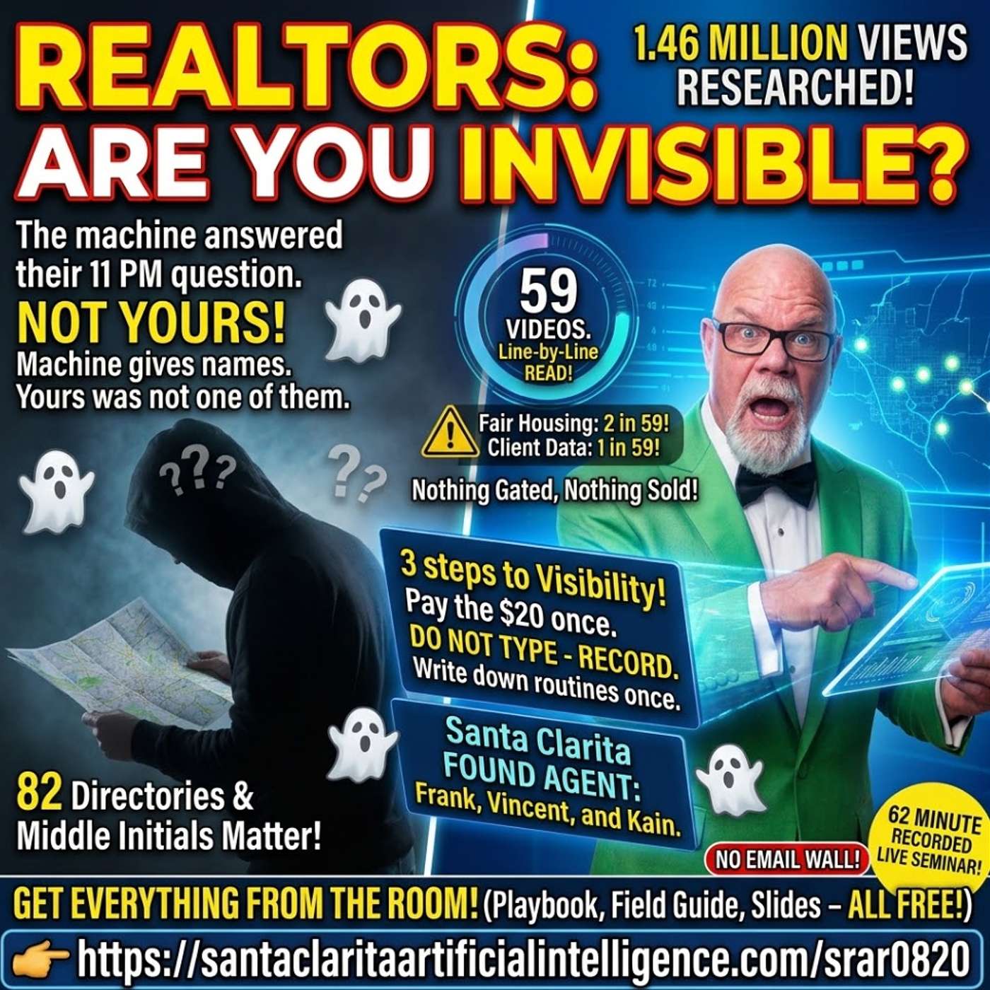 You Are Not Behind On AI. You Are Invisible. The Full Realtor AI Seminar, Live At SRAR
