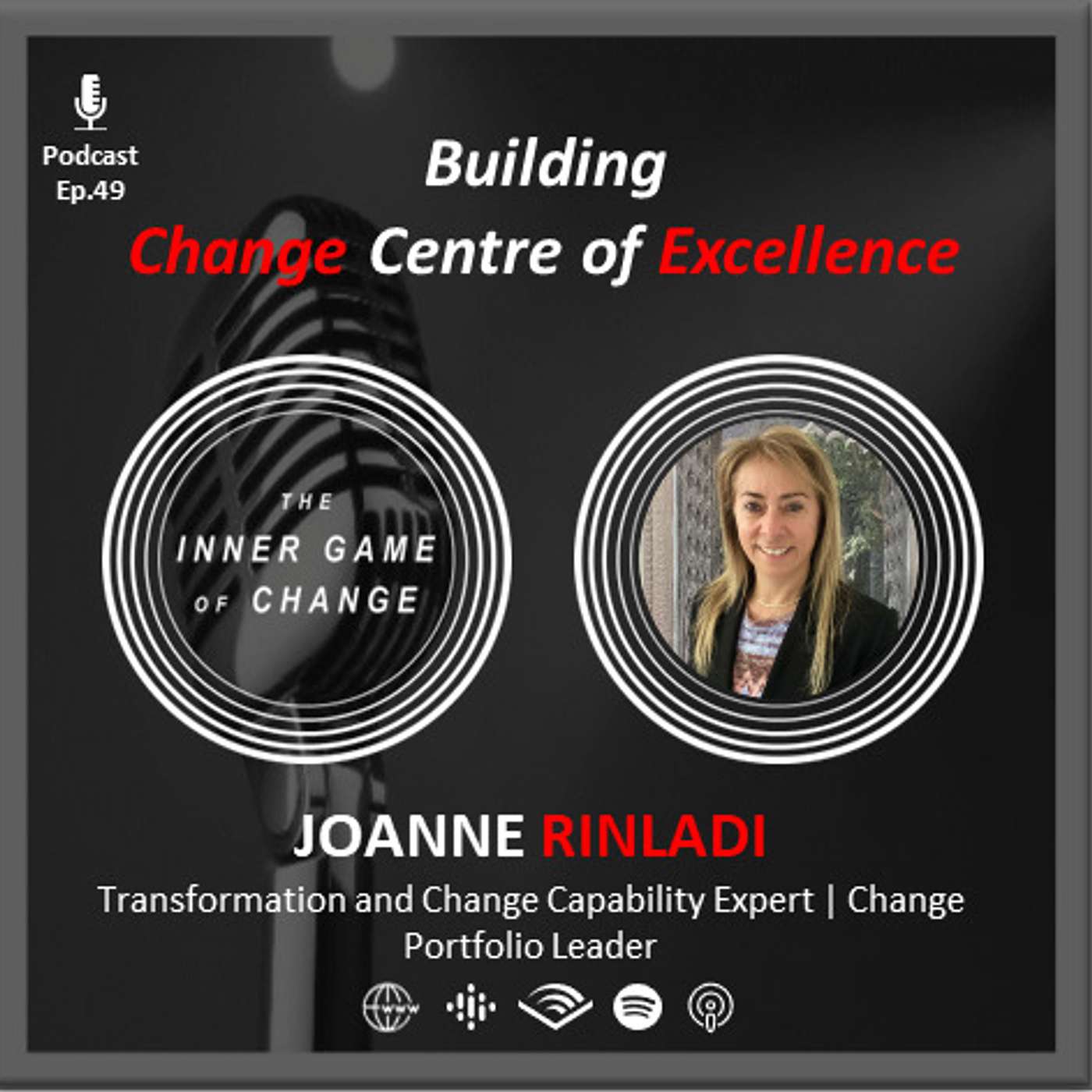 E49 - Building Change Centre of Excellence - Podcast with Joanne Rinaldi thumbnail