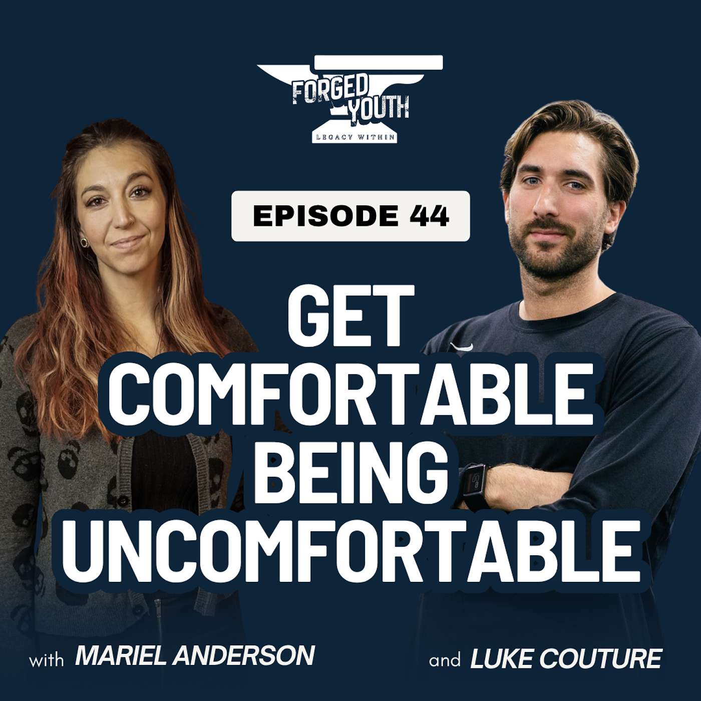 Ep. 44 - Get Comfortable Being Uncomfortable: The Science of Athletic Plateaus and High-Performance Training with Luke Couture episode artwork