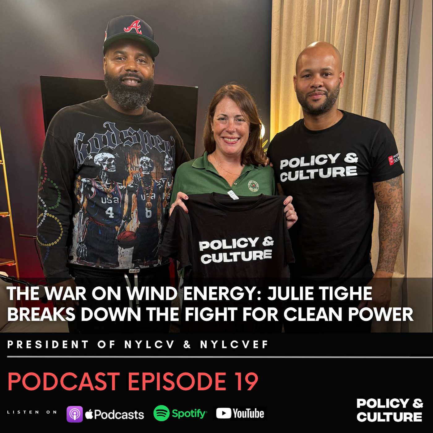 Ep. 19 - The War on Wind Energy: Julie Tighe Breaks Down the Fight for Clean Power episode artwork