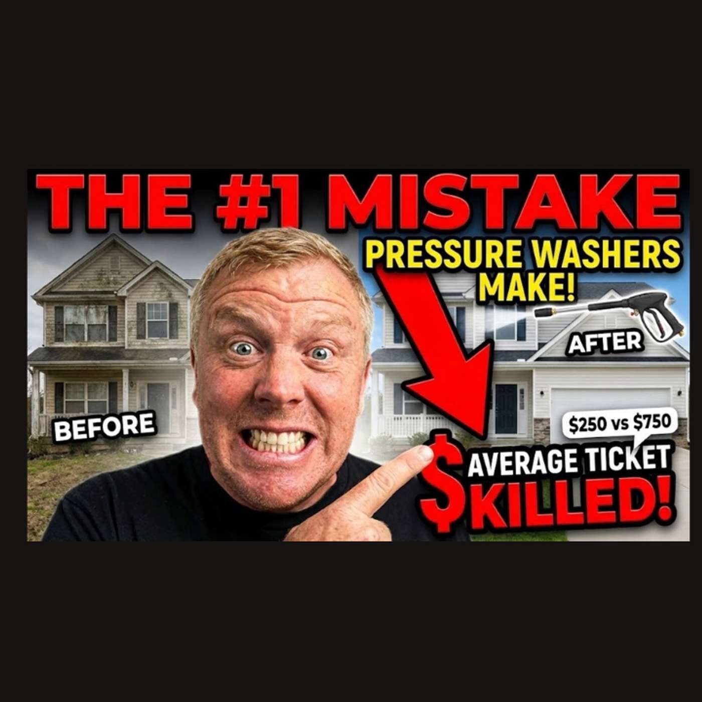 The #1 Mistake Pressure Washers Make That Kills Their Average Ticket