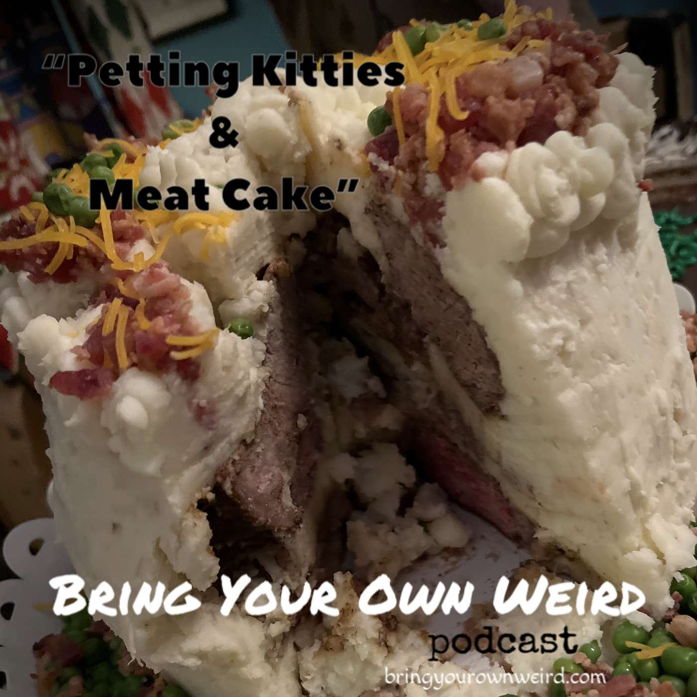 Petting Kitties & Meat Cake