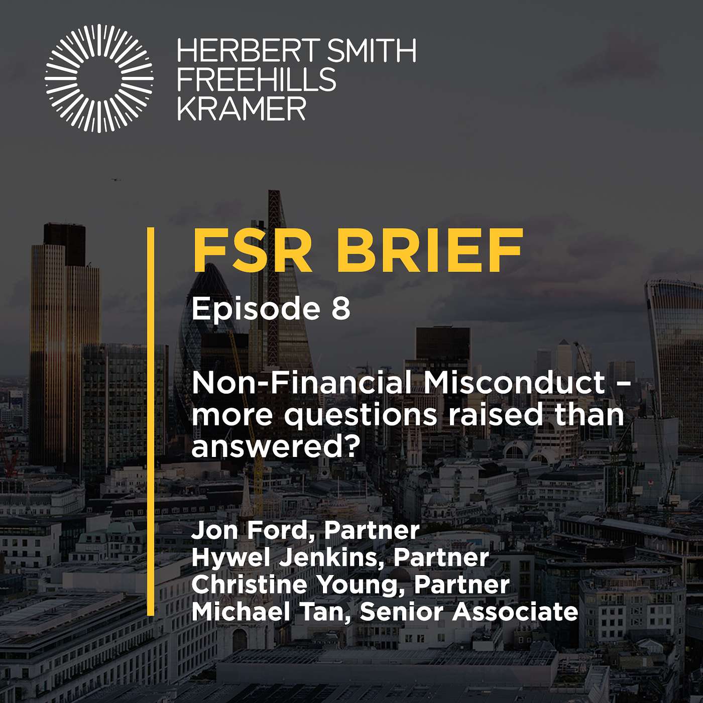 FSR Brief EP8: Non-Financial Misconduct – more questions raised than answered? episode artwork