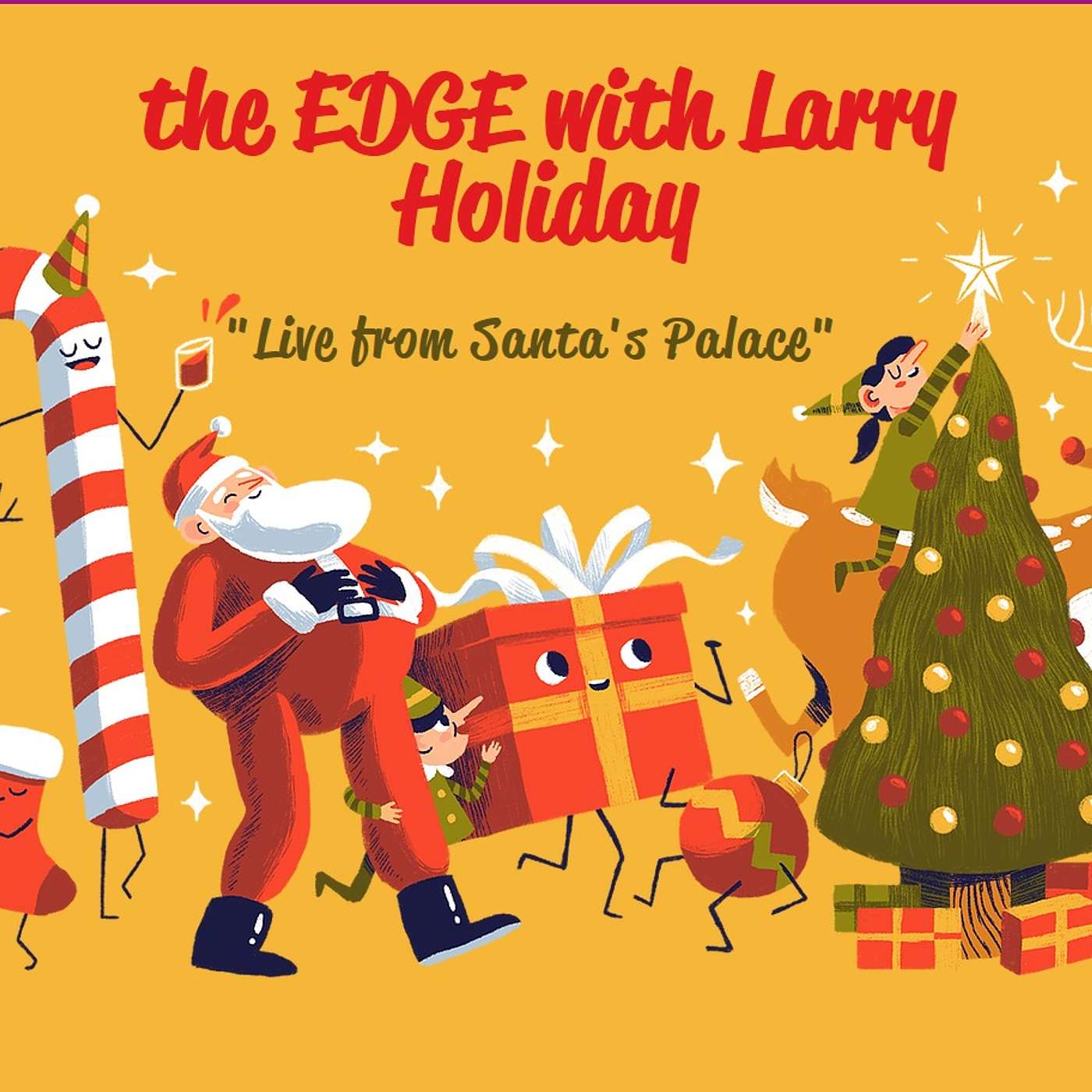 WE'RE HERE!!!!! Live from Santa's Palace at North Pole