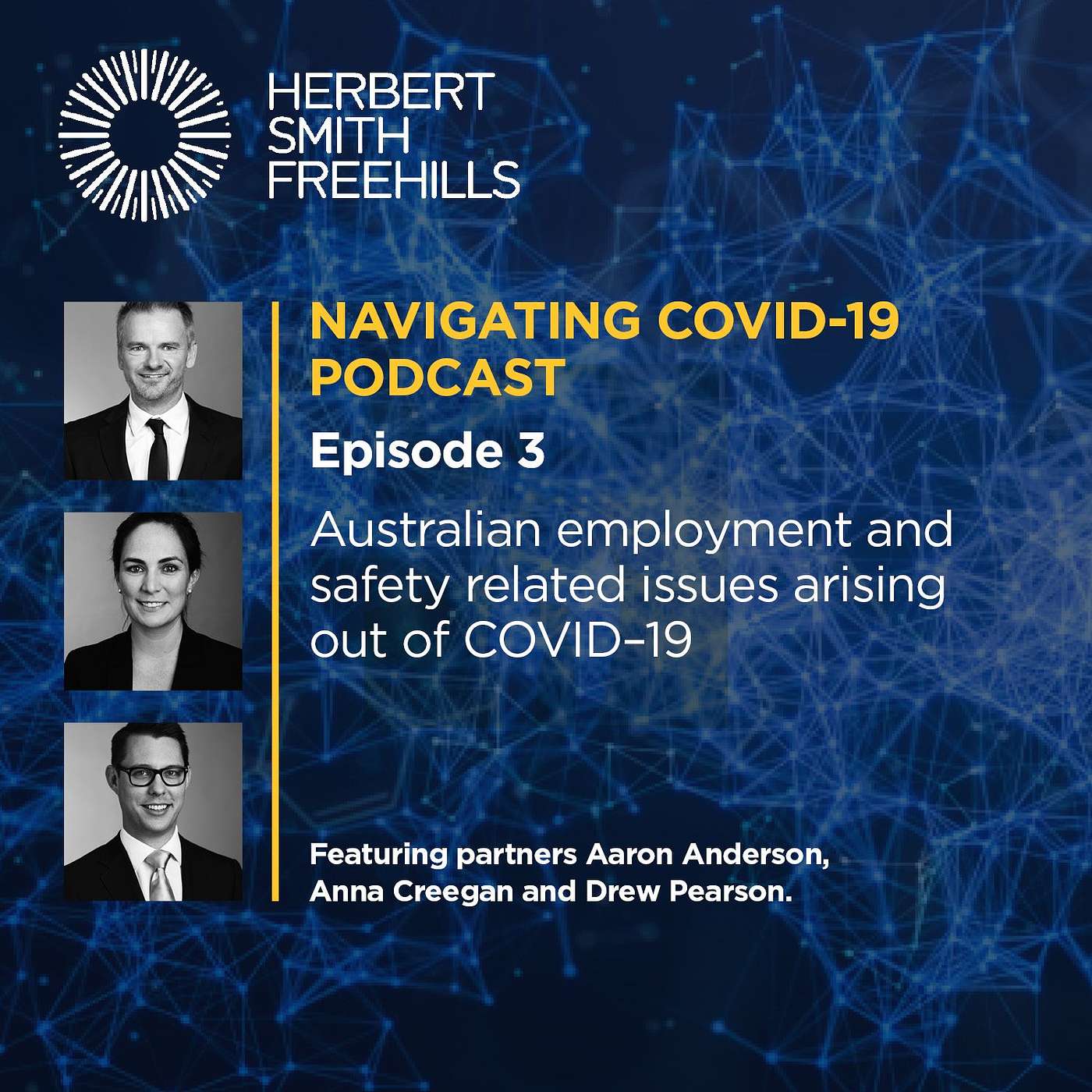 Navigating COVID-19 EP3: Australian employment and safety related issues arising out of COVID–19 episode artwork