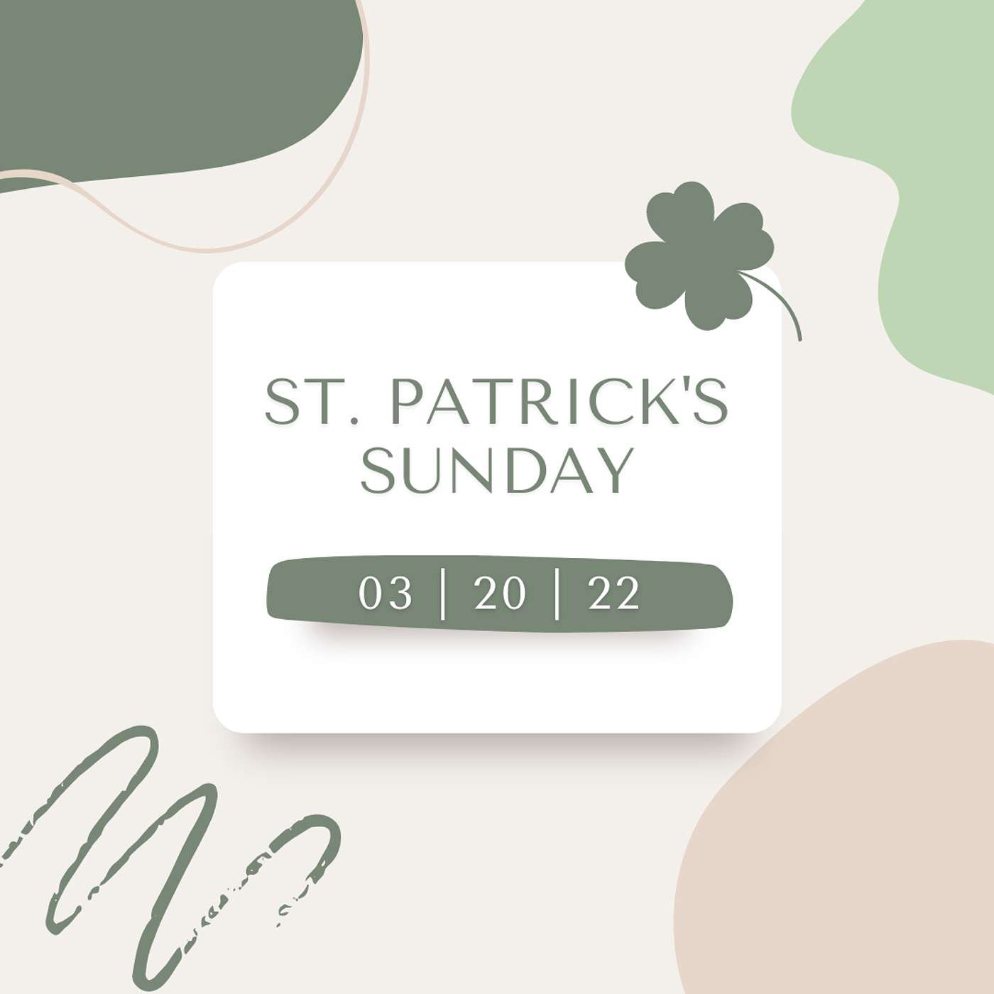 St. Patrick's Sunday episode artwork