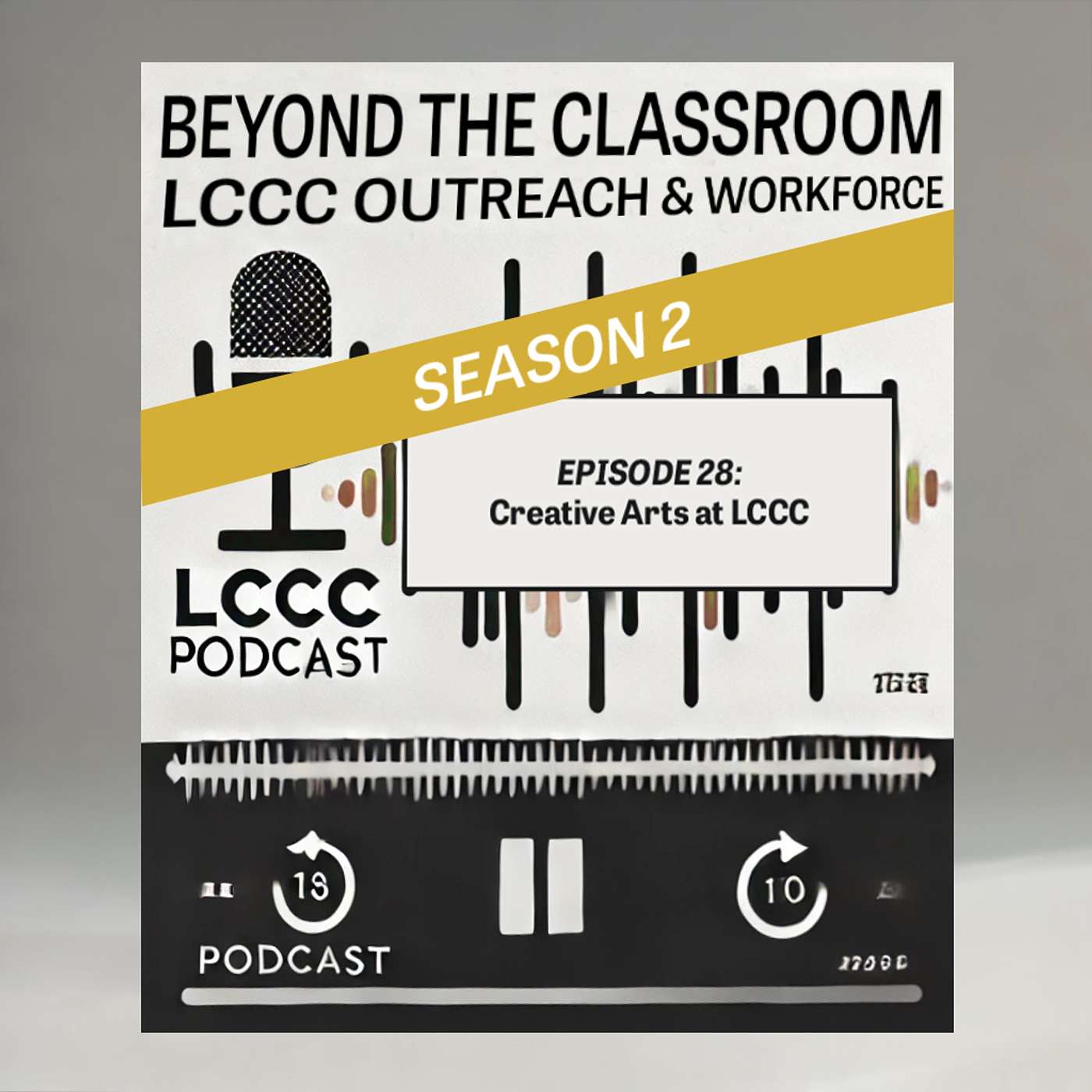 Episode 28 | Season 2: Creative Arts at LCCC | Painting, Pottery & Personal Growth • Beyond the Classroom