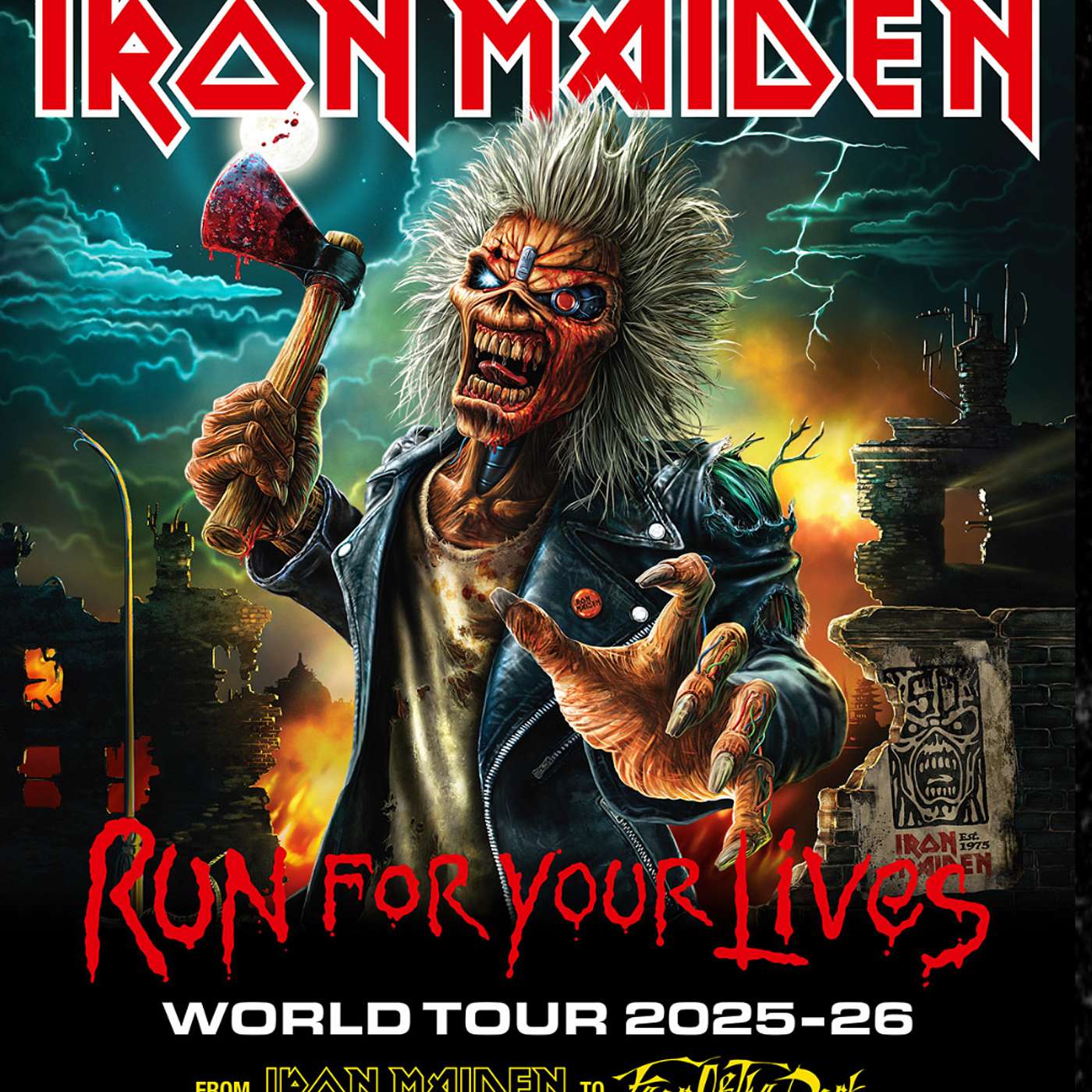 Iron Maiden... Run For Your Lives Tour Discussion!