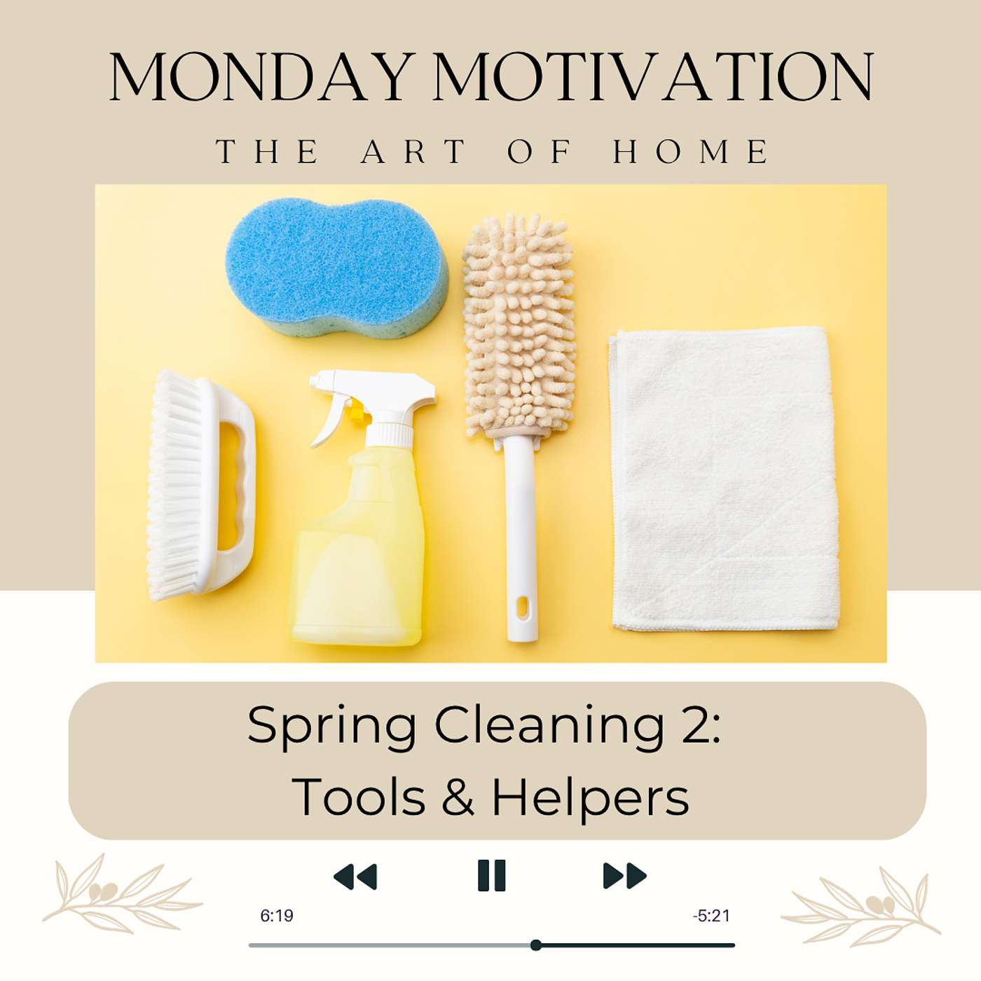 Monday Motivation #53 | Spring Cleaning 2; Tools & Helpers