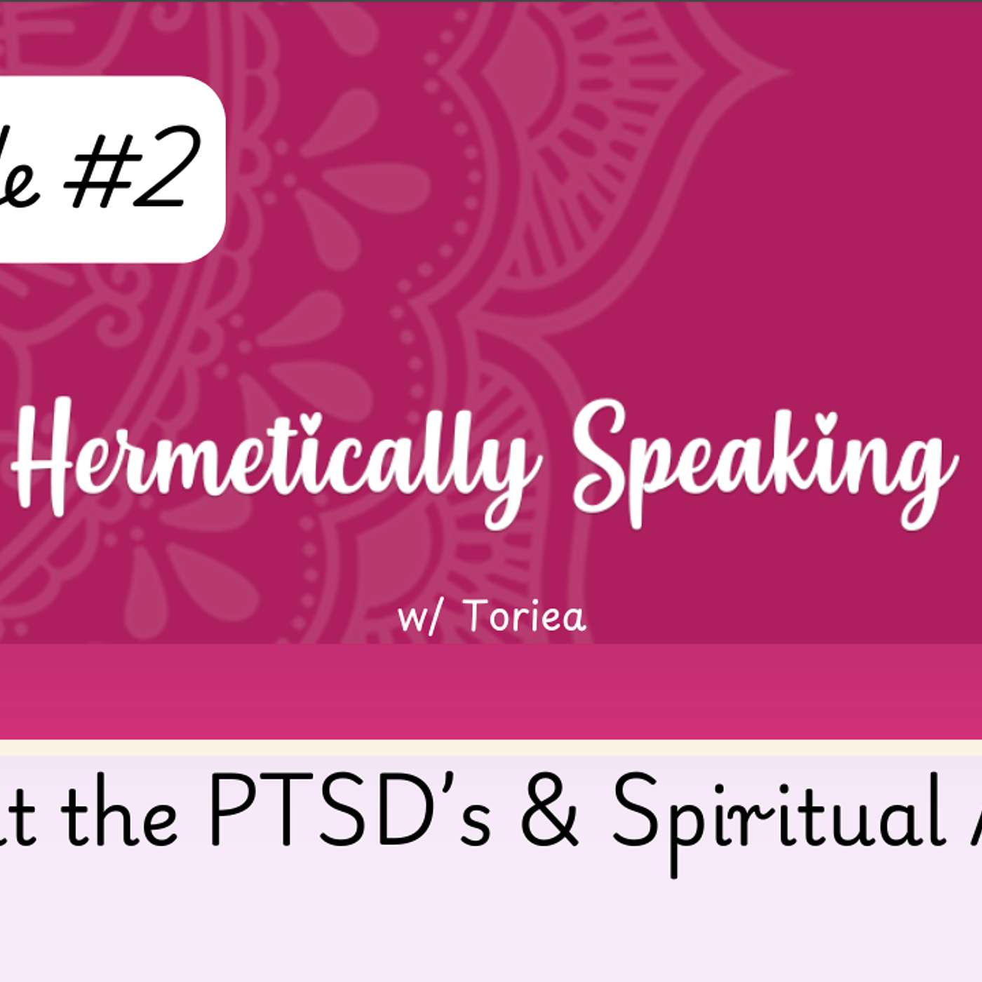 A Spiritual World (FKA - Hermetically Speaking)
