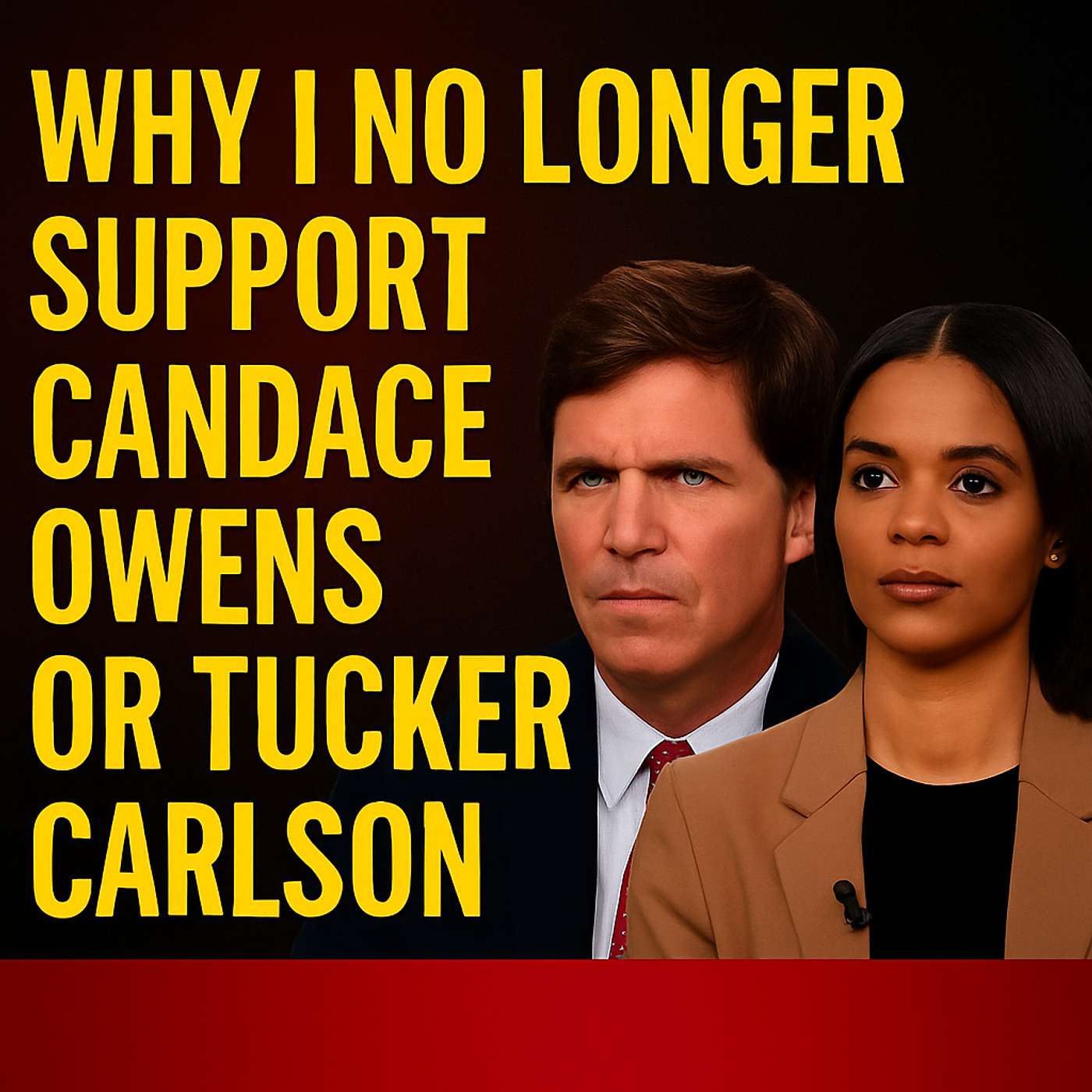 Why I No Longer Support Candace Owens or Tucker Carlson