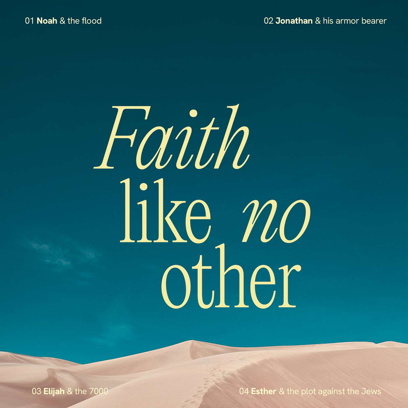 Noah and the Flood | Faith Like No Other Week 1 | Pastor Ado Bernardo