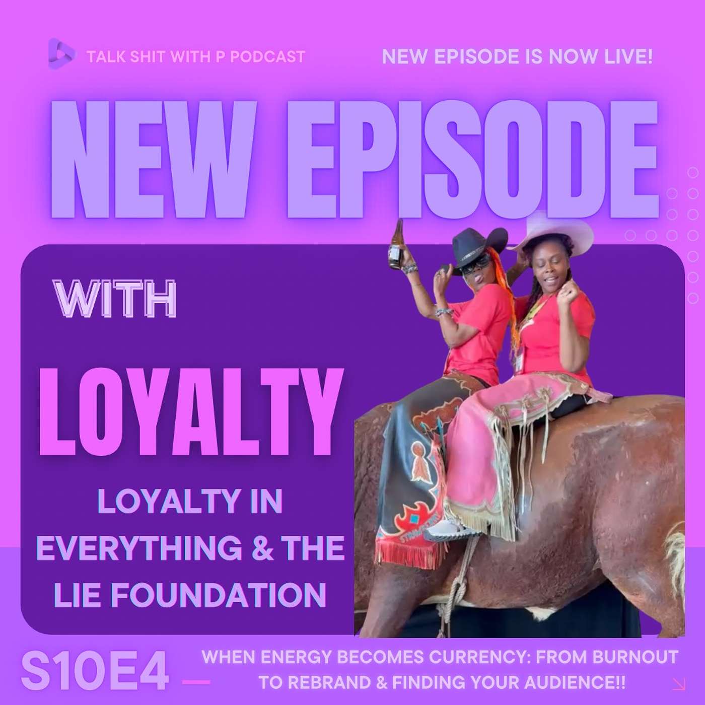 S10E4 - When Energy Becomes Currency: From Burnout to Rebrand & Finding Your Audience!!