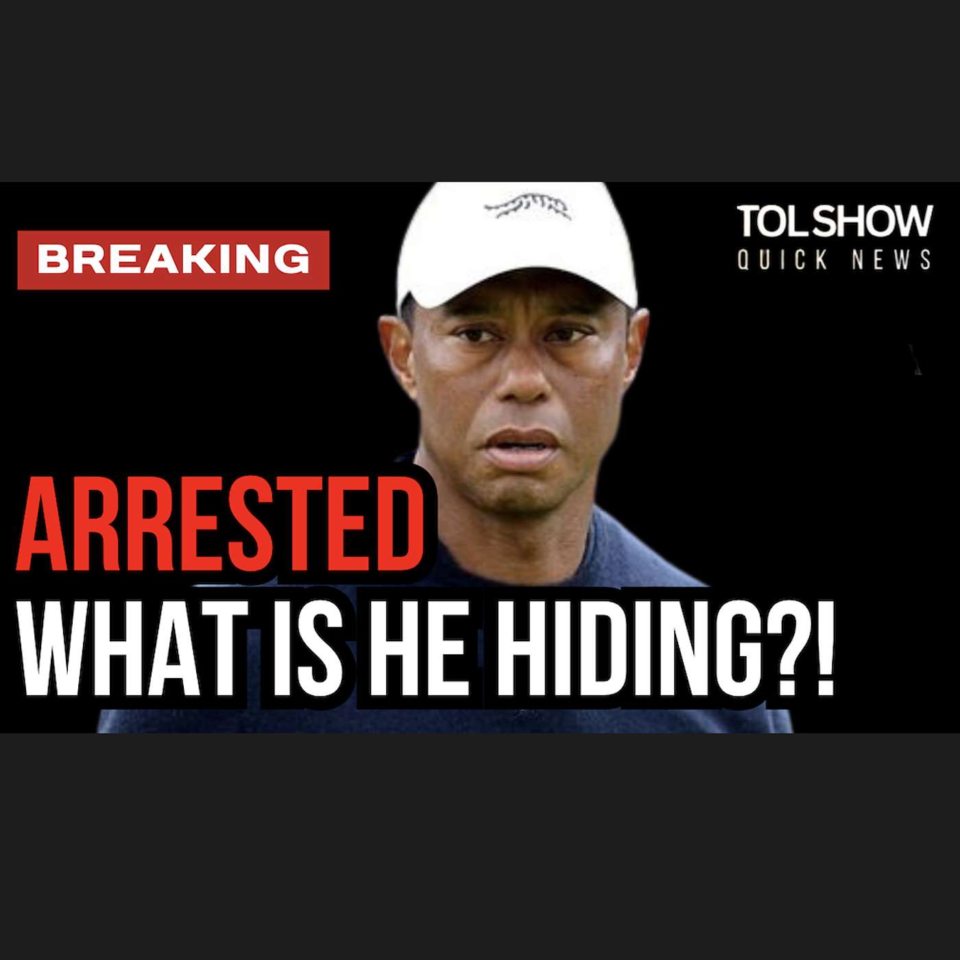 Tiger Woods Scared and Hiding Something After Refusing Test