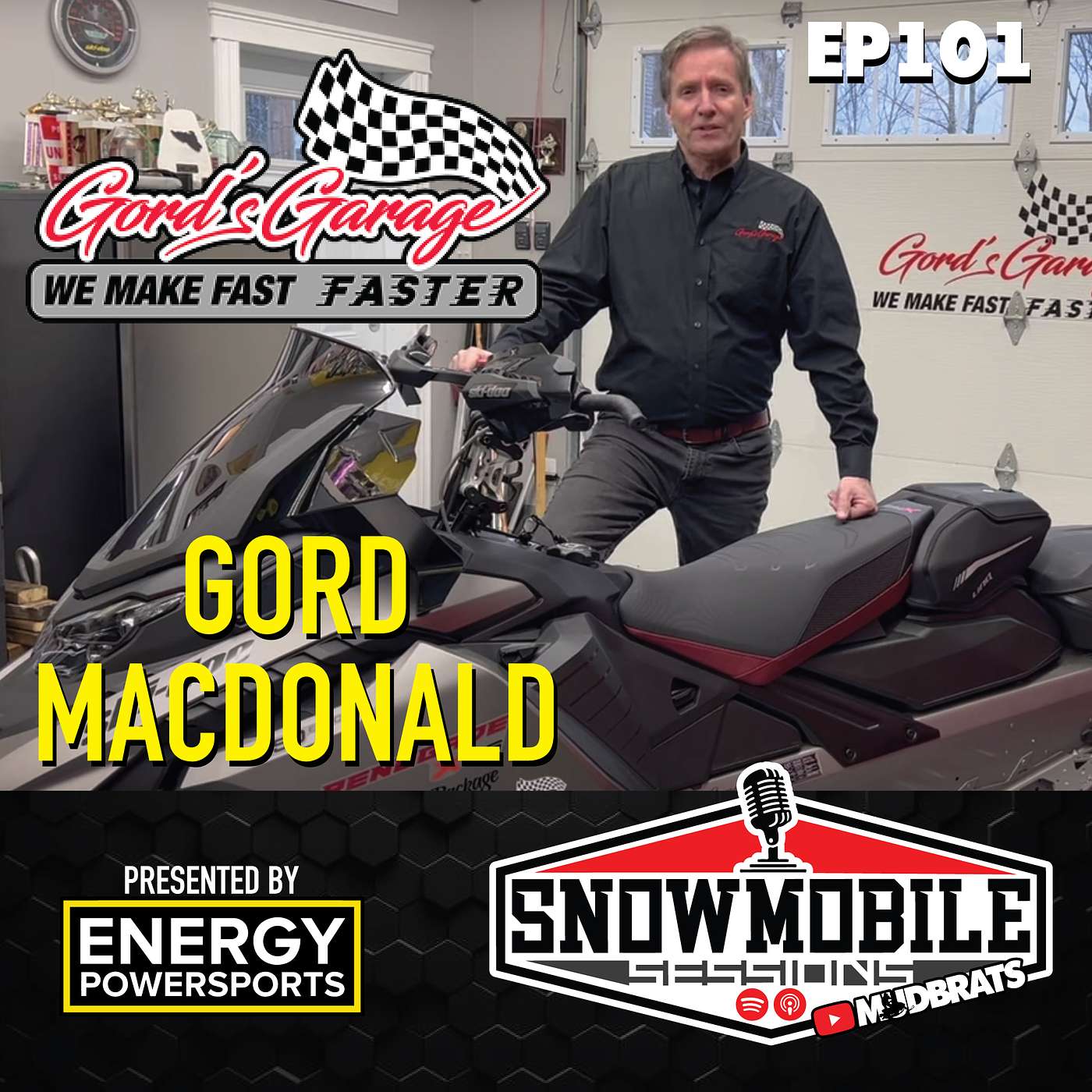 We Make FAST... FASTER with GORDS GARAGE | Snowmobile Sessions EP101